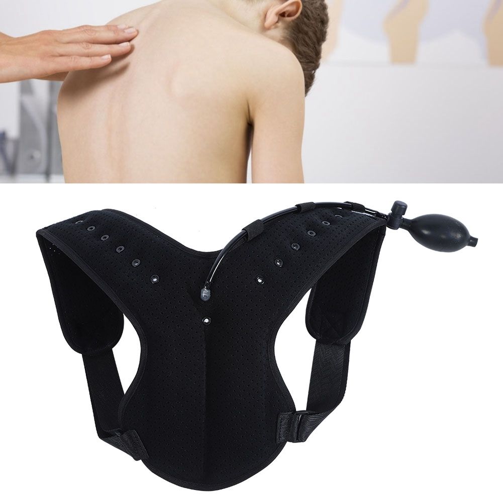 Posture Corrector Breathable Back Support Adjustable Unisex Shoulder Brace view 9