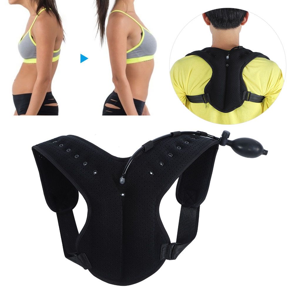 Posture Corrector Breathable Back Support Adjustable Unisex Shoulder Brace view 10