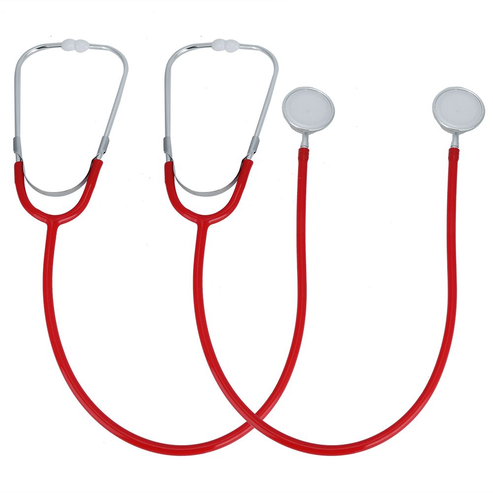 2 Set Dual Head Stethoscope for Doctor Nurse Veterinarian Student Health Care view 6