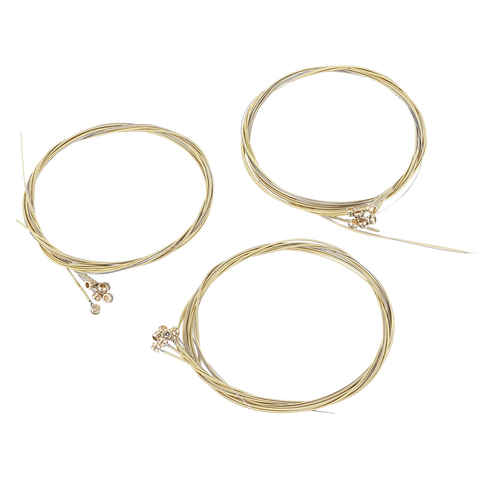 3Set Universal Steel Acoustic Folk Guitar Strings Replacement Musical view 6
