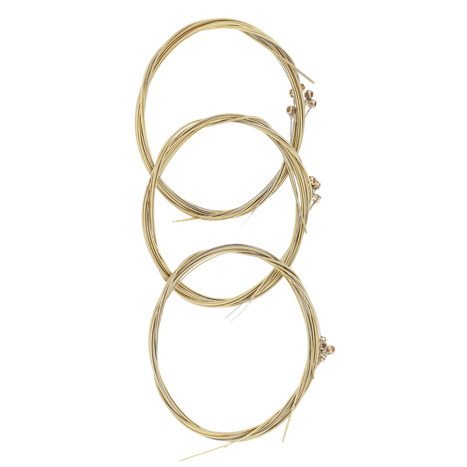 3Set Universal Steel Acoustic Folk Guitar Strings Replacement Musical view 8