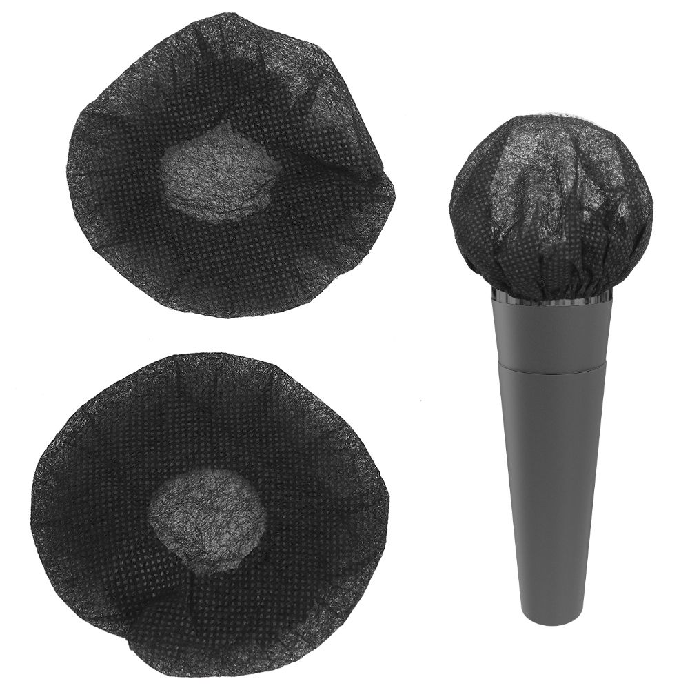 100Pcs Disposable NonWoven Microphone Cover Accessory for KTV Stage Interview view 9