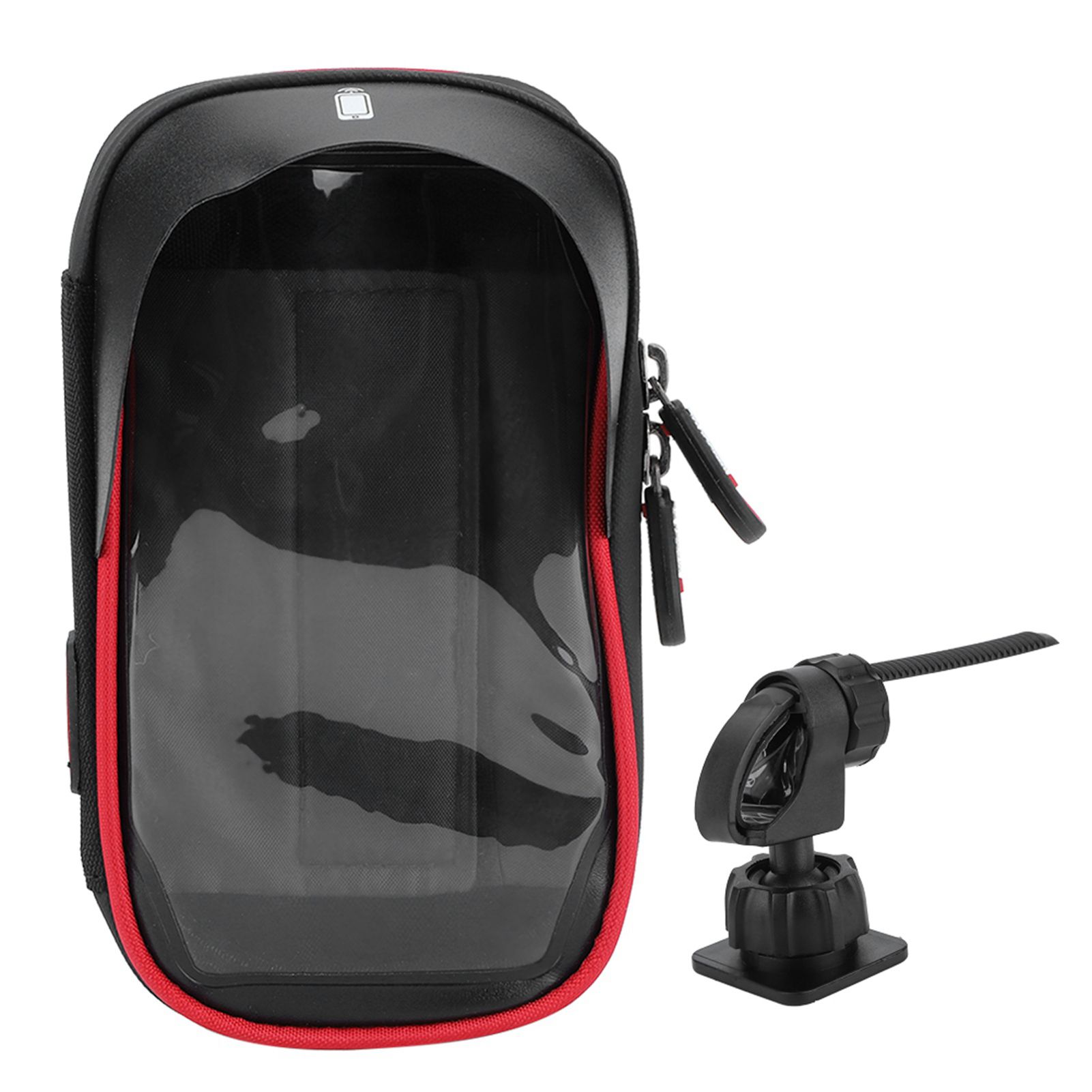 Universal Waterproof Bicycle Front Frame Phone Holder Stand Bag Bike Cycling view 2