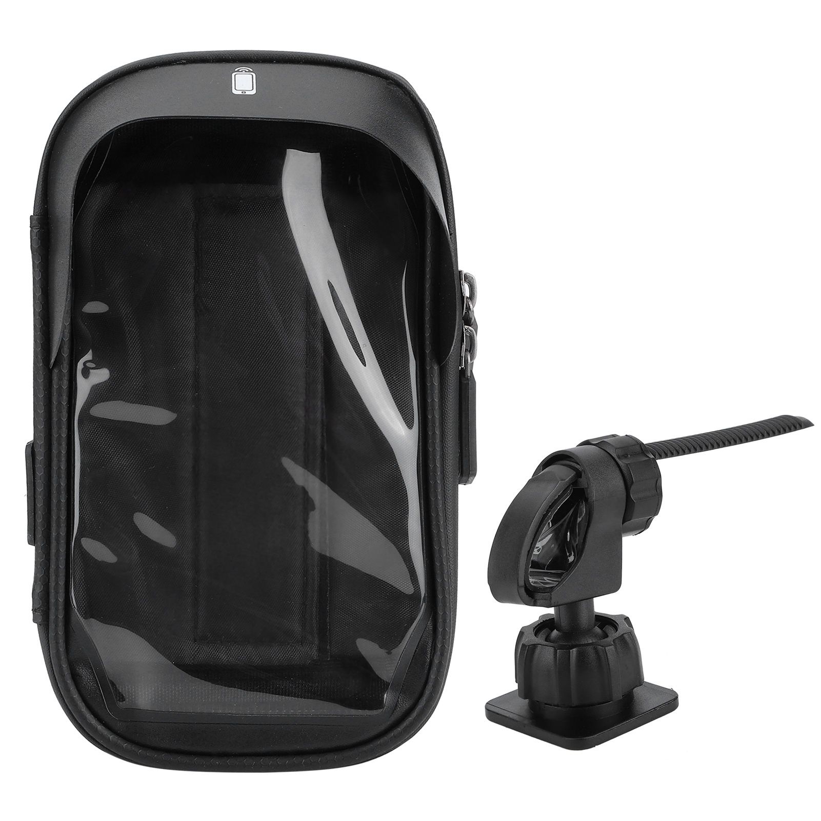 Universal Waterproof Bicycle Front Frame Phone Holder Stand Bag Bike Cycling view 2