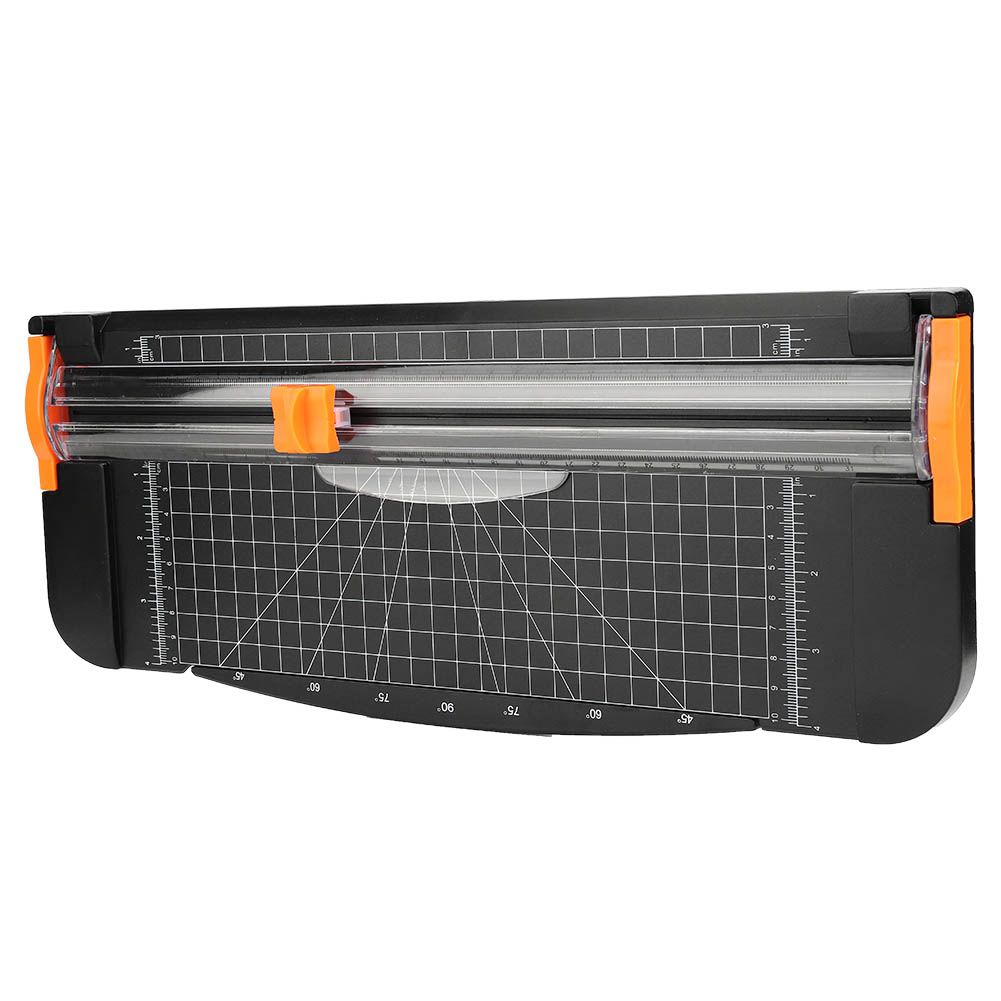 Portable Sliding Paper Knife Trimmer Cutting Machine Photo Label Cutter Office