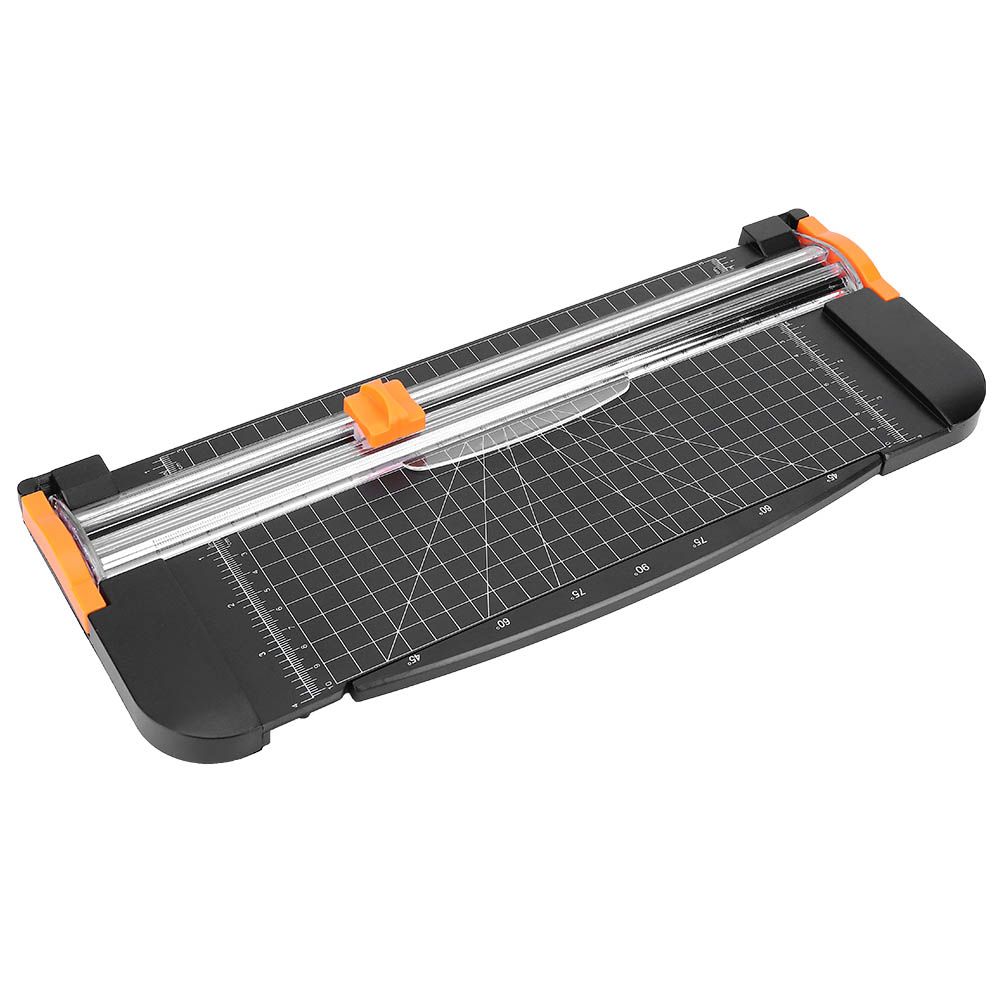 Portable Sliding Paper Knife Trimmer Cutting Machine Photo Label Cutter Office view 3