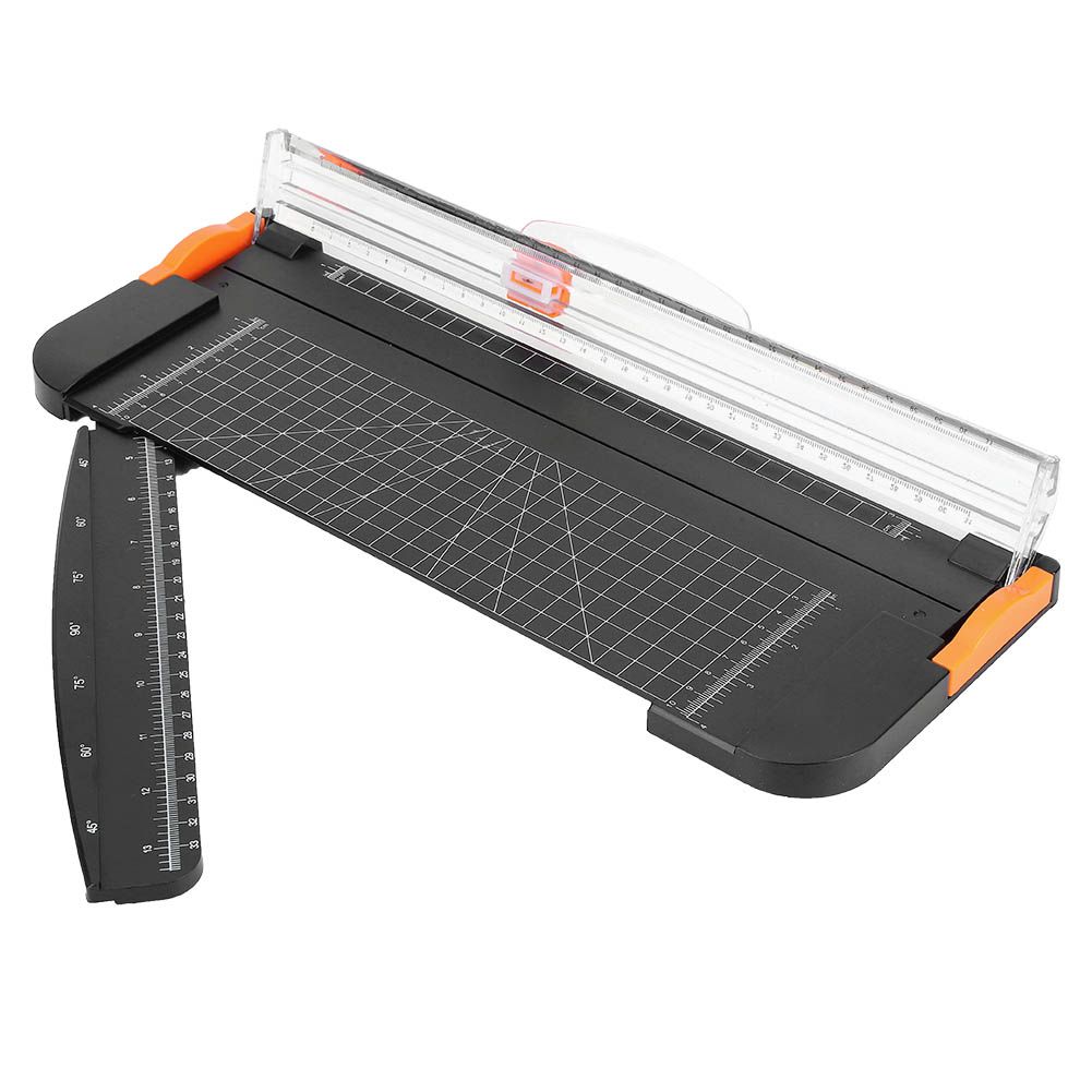 Portable Sliding Paper Knife Trimmer Cutting Machine Photo Label Cutter Office view 6
