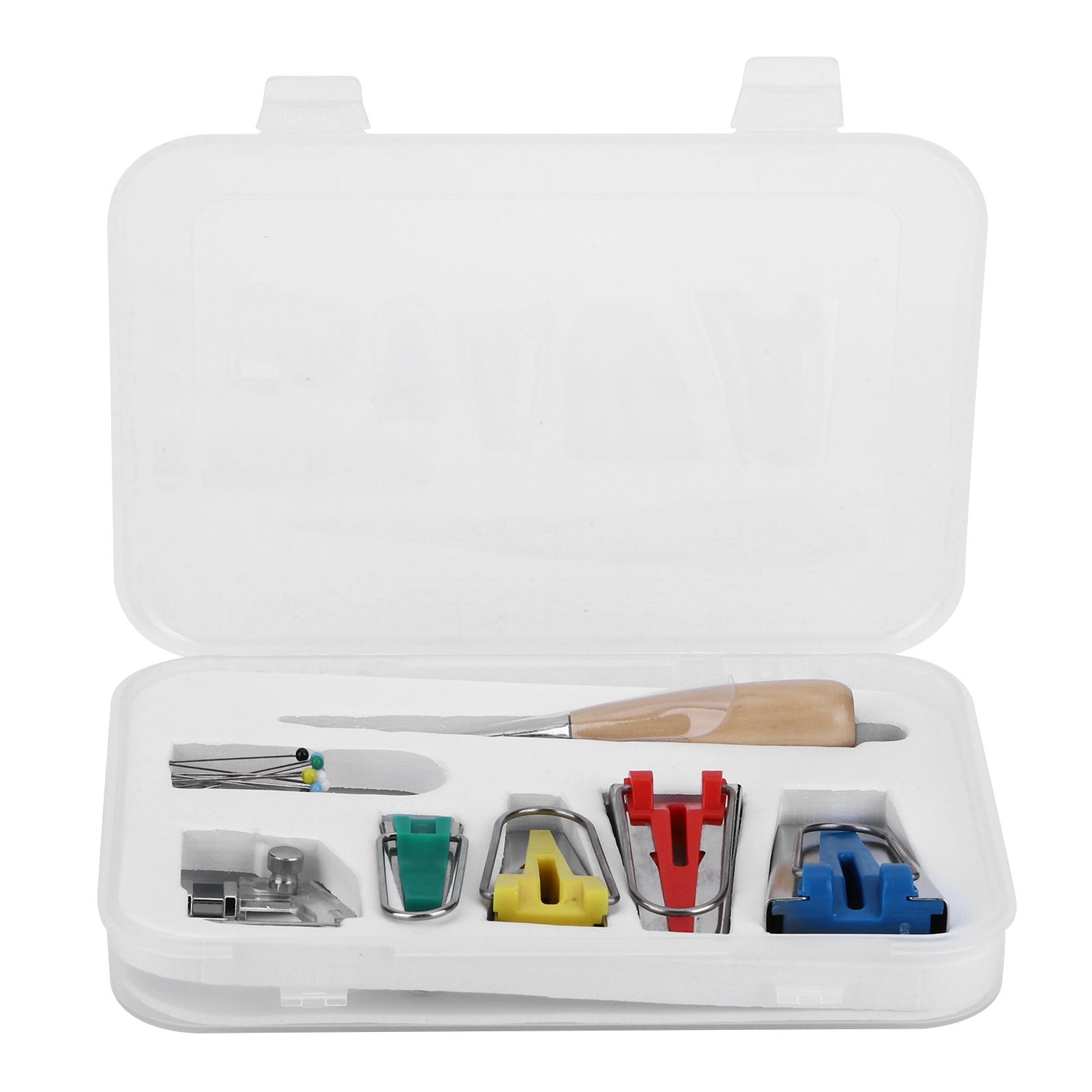 Multifunction Fabric Bias Tape Maker Set DIY Splicing Sewing Quilting Binding view 4