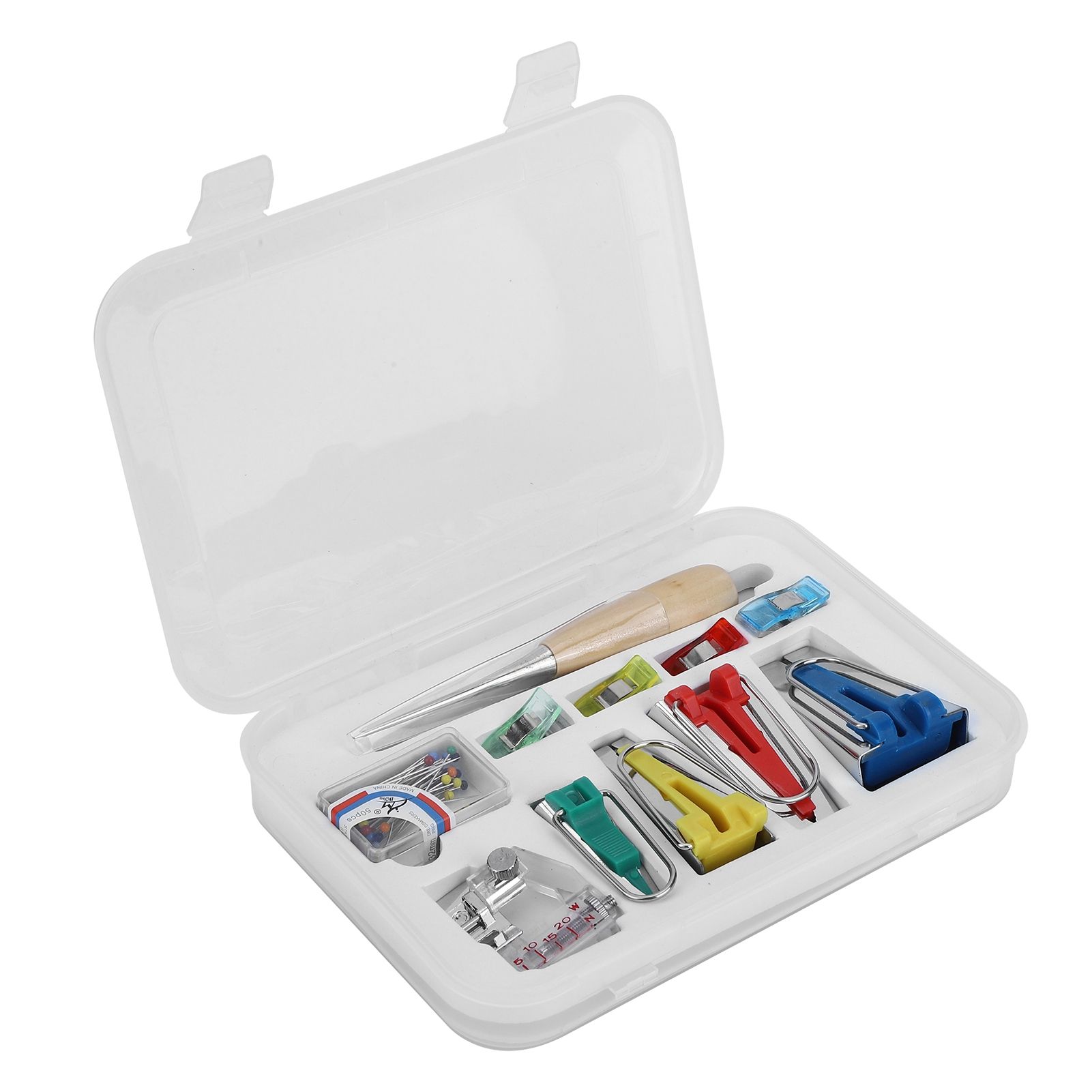 Multifunction Fabric Bias Tape Maker Set DIY Splicing Sewing Quilting Binding view 3