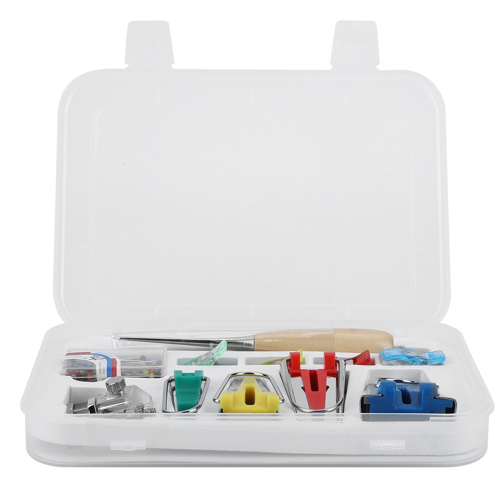 Multifunction Fabric Bias Tape Maker Set DIY Splicing Sewing Quilting Binding view 4