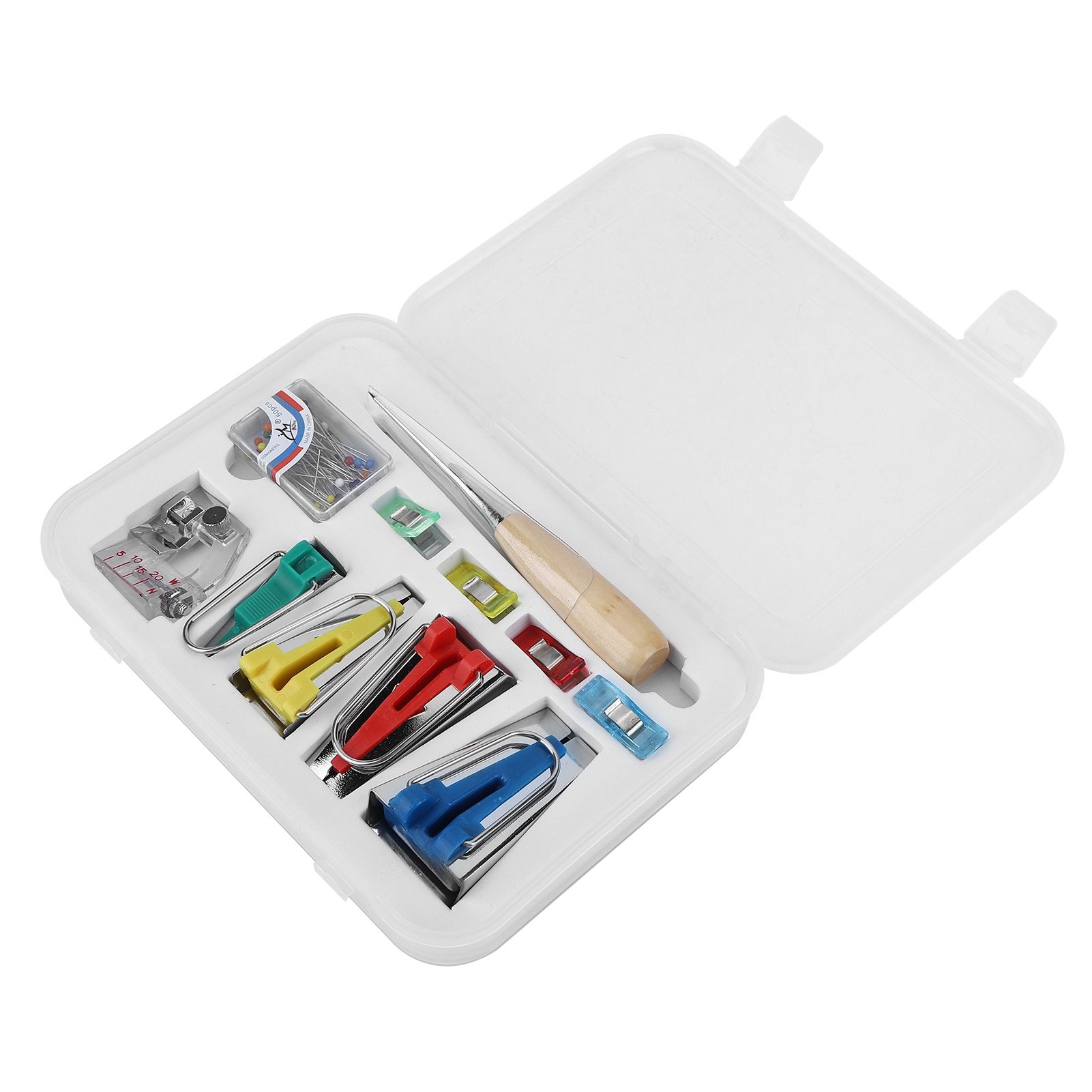 Multifunction Fabric Bias Tape Maker Set DIY Splicing Sewing Quilting Binding view 5