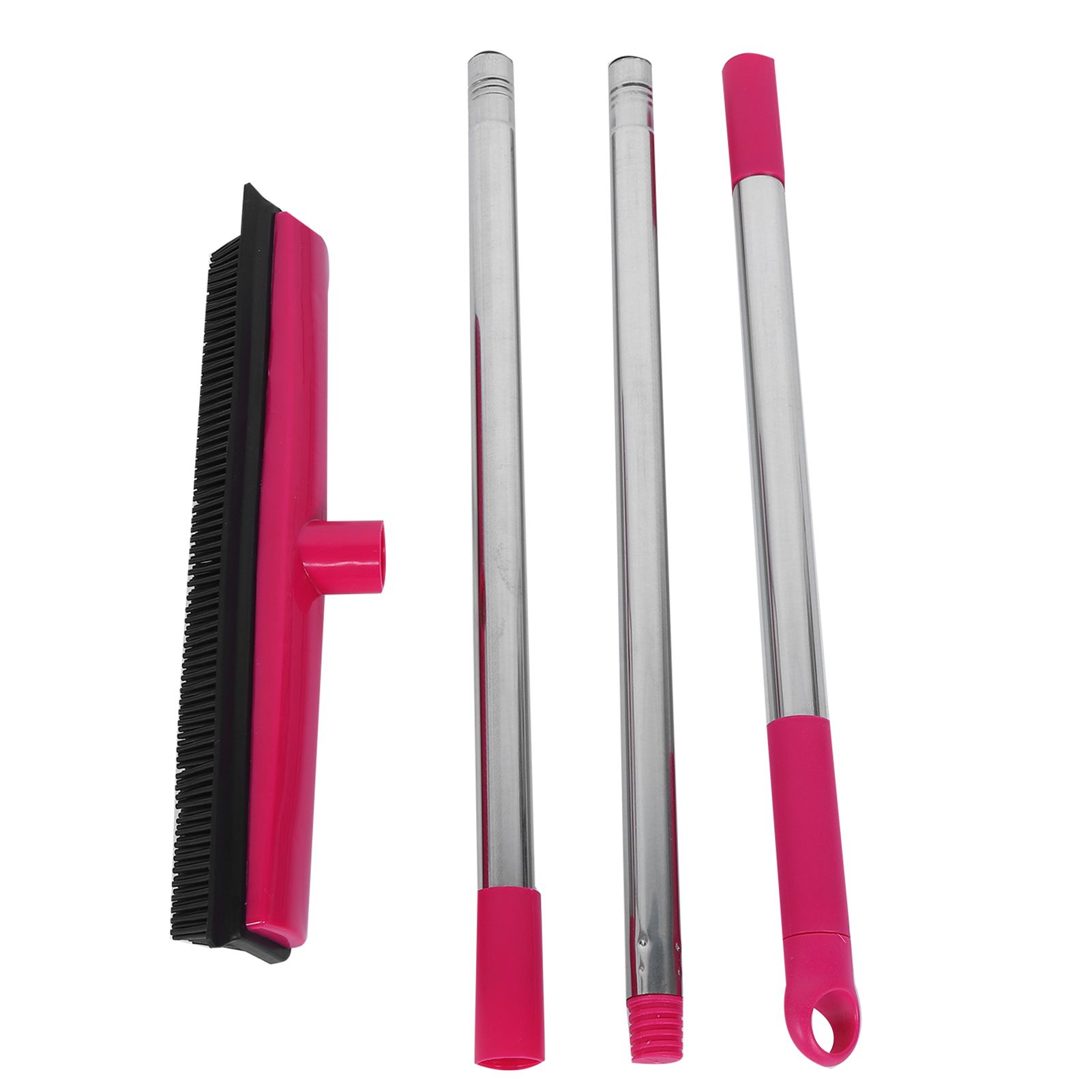 Multifunction Telescopic Floor Carpet Broom Pet Hair Dust Removal Cleaner view 2