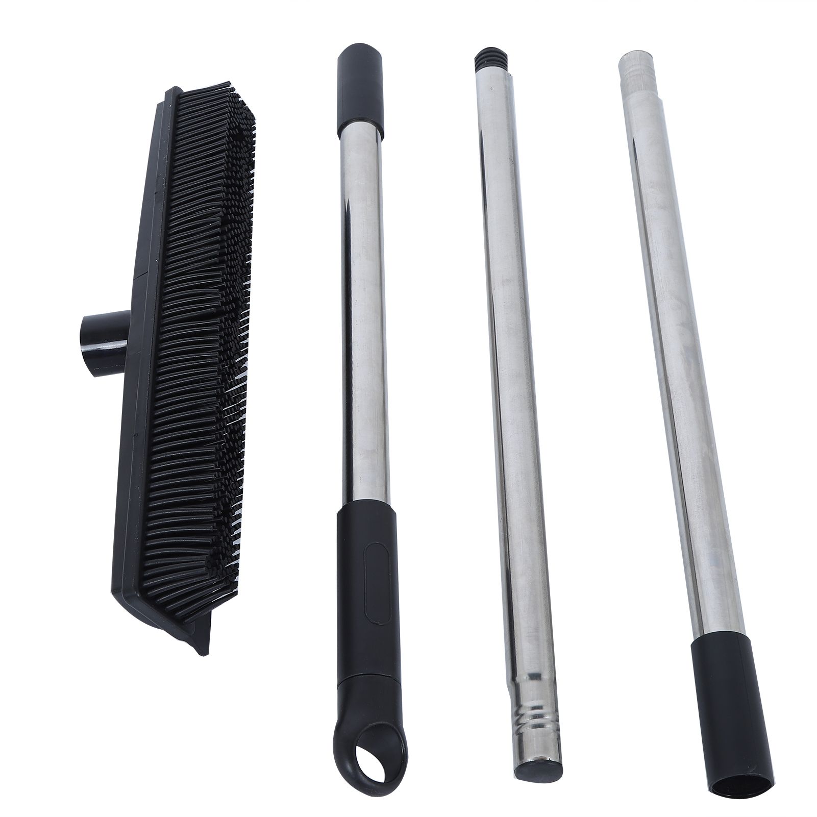Multifunction Telescopic Floor Carpet Broom Pet Hair Dust Removal Cleaner view 2