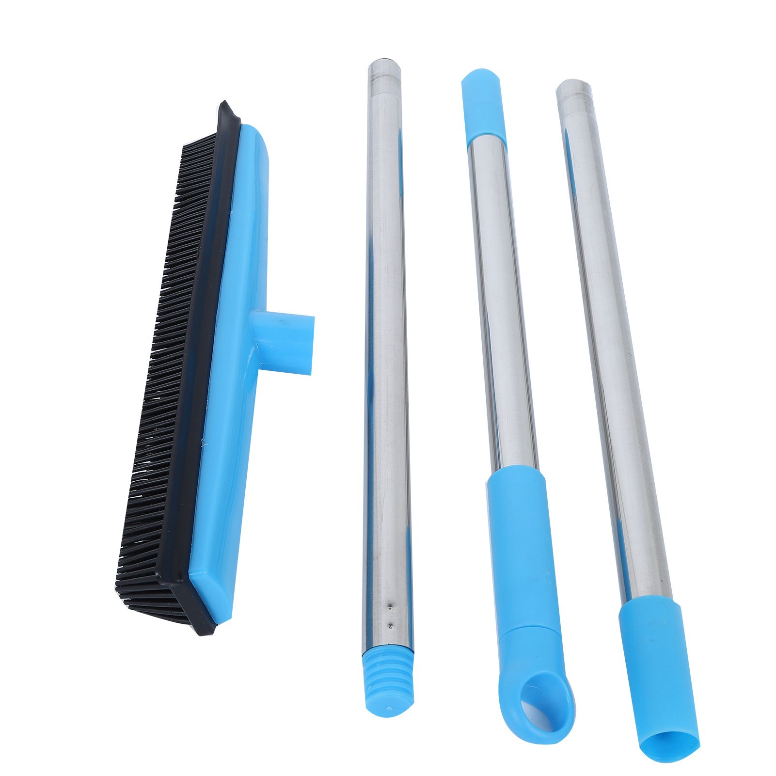 Multifunction Telescopic Floor Carpet Broom Pet Hair Dust Removal Cleaner view 2