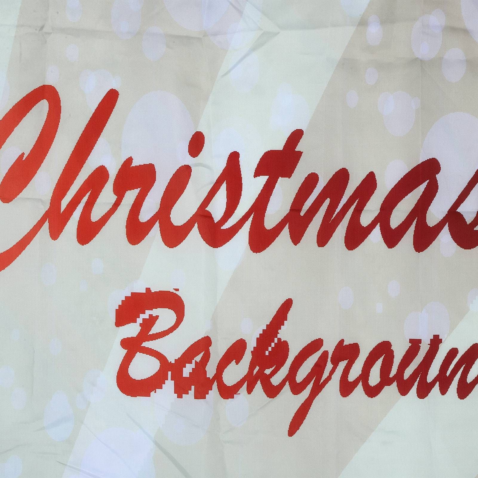Waterproof Christmas Curtain Window Decorations Christmas Ornaments Home view 11