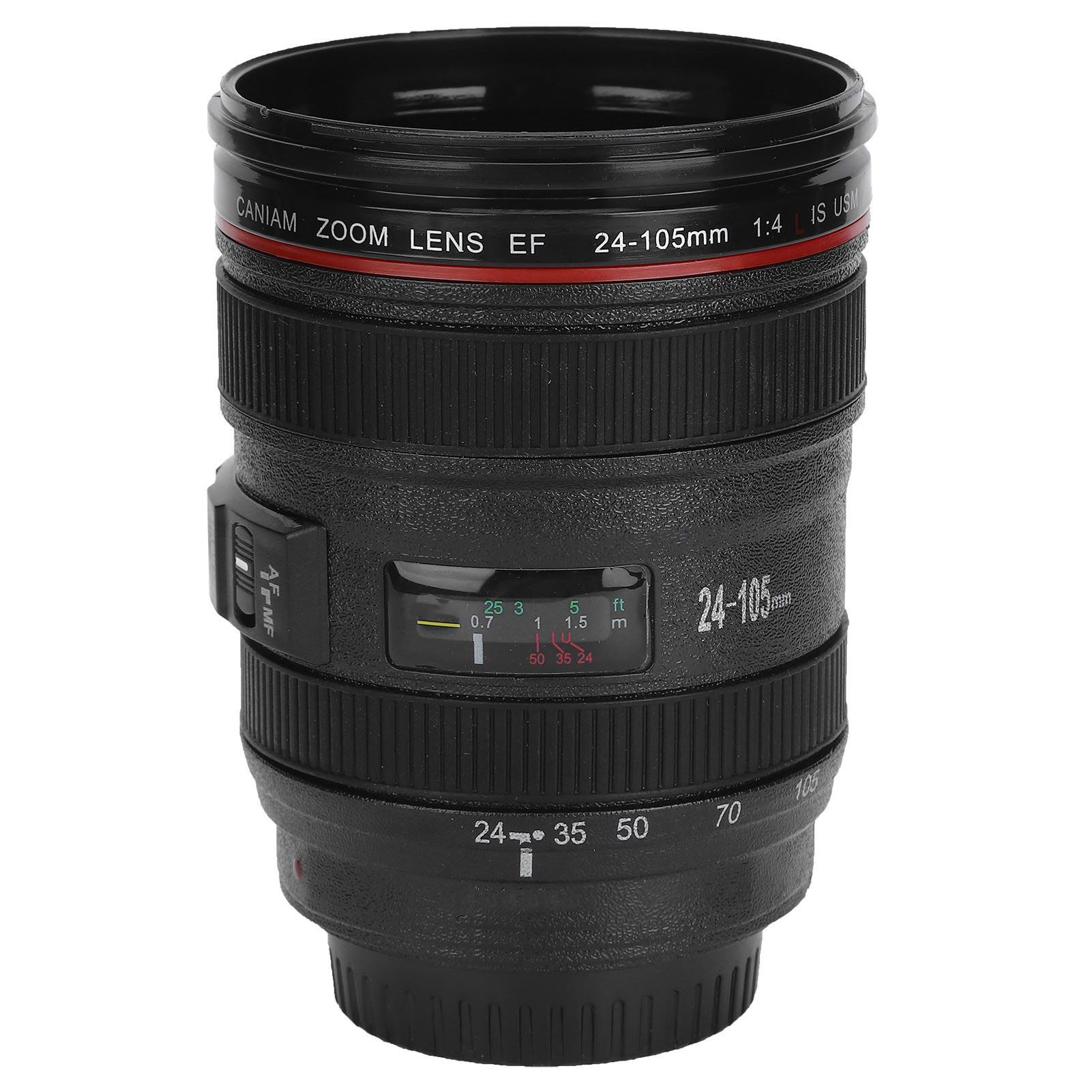 Portable Travel Coffee Mug Water Coffee Tea Simulation Camera Lens Cup with view 4