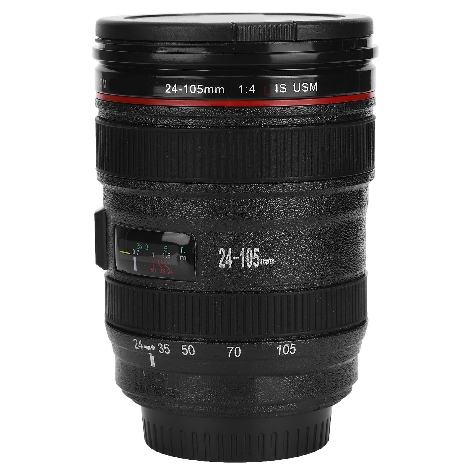Portable Travel Coffee Mug Water Coffee Tea Simulation Camera Lens Cup with view 10