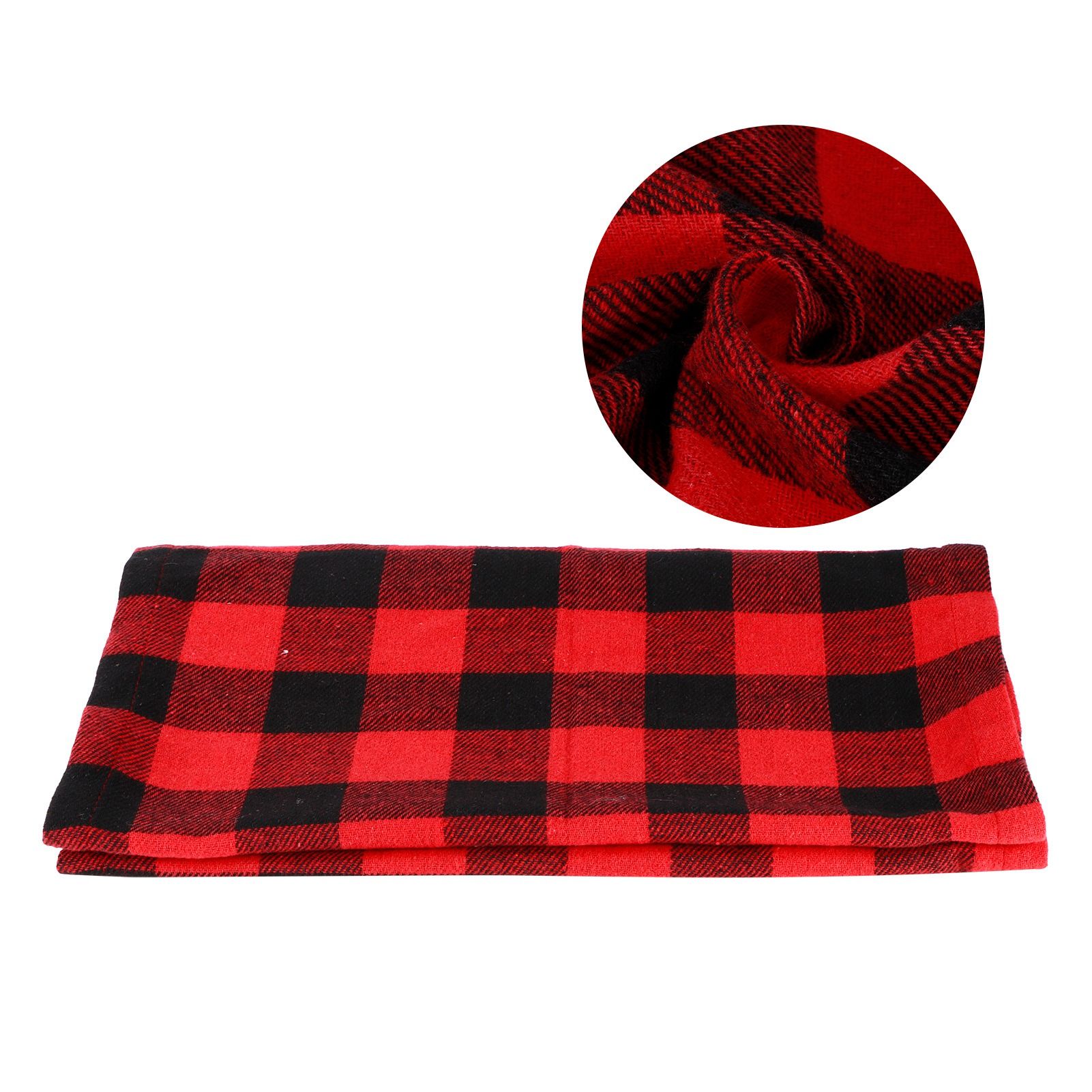 39x175cm Red Black Plaid Pattern Table Runner Christmas Table Decorations Home view 8