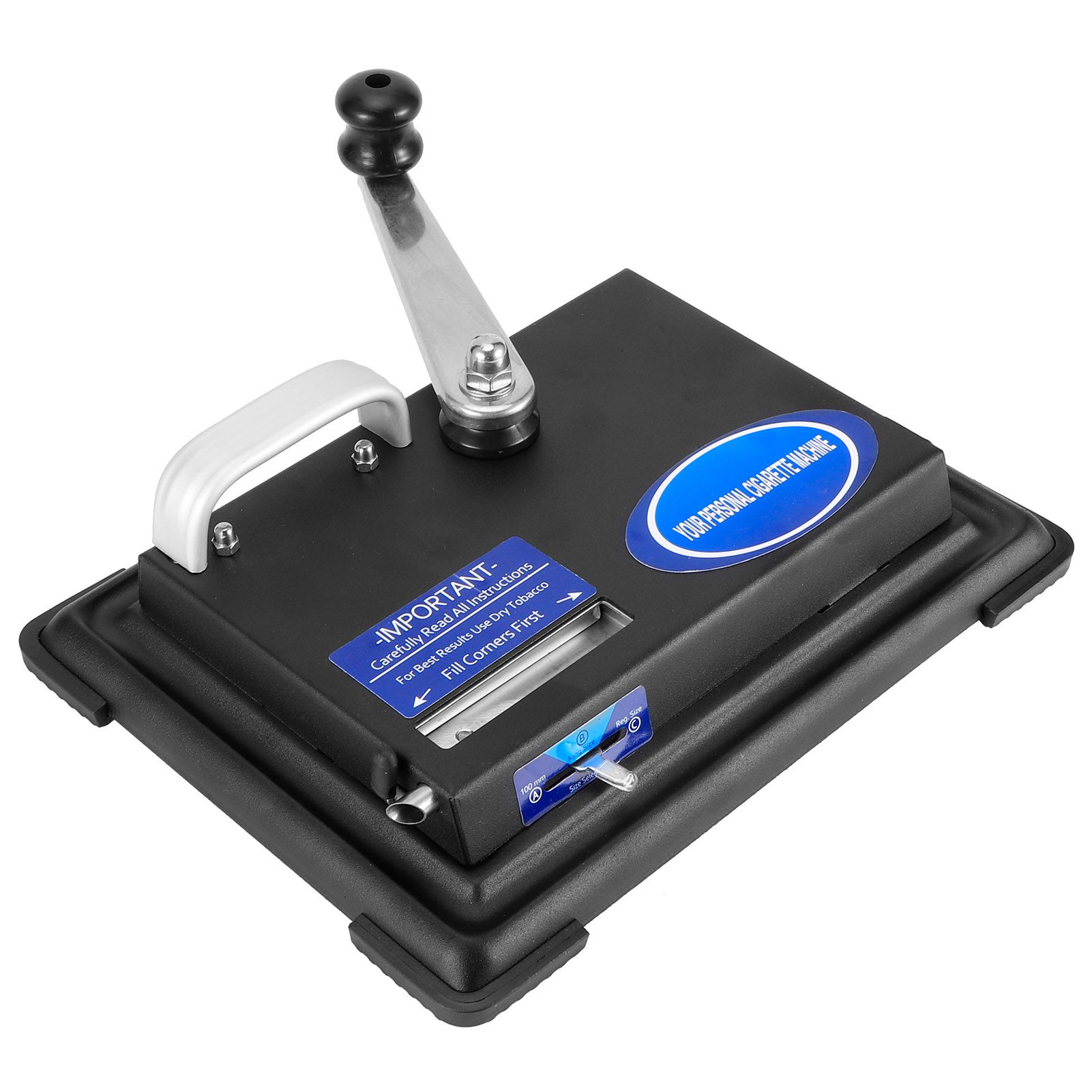Stainless Steel Semi Automatic Hand Operated Cigarette Rolling Machine view 3
