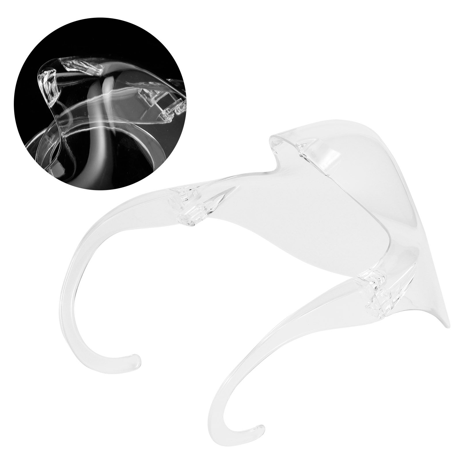 Waterproof Transparent Anti Fogging Protective Face Cover Safety Guard view 6