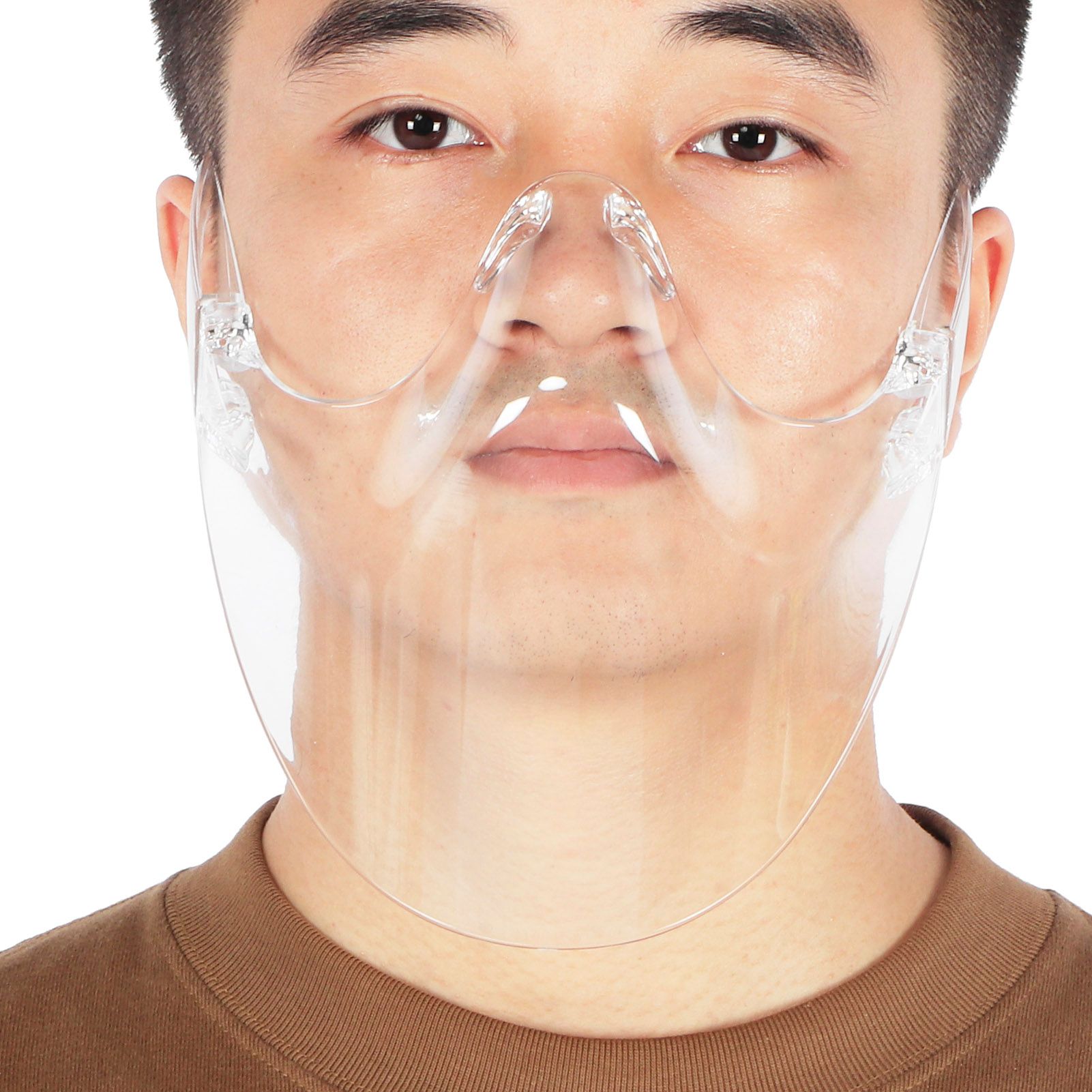 Waterproof Transparent Anti Fogging Protective Face Cover Safety Guard view 7