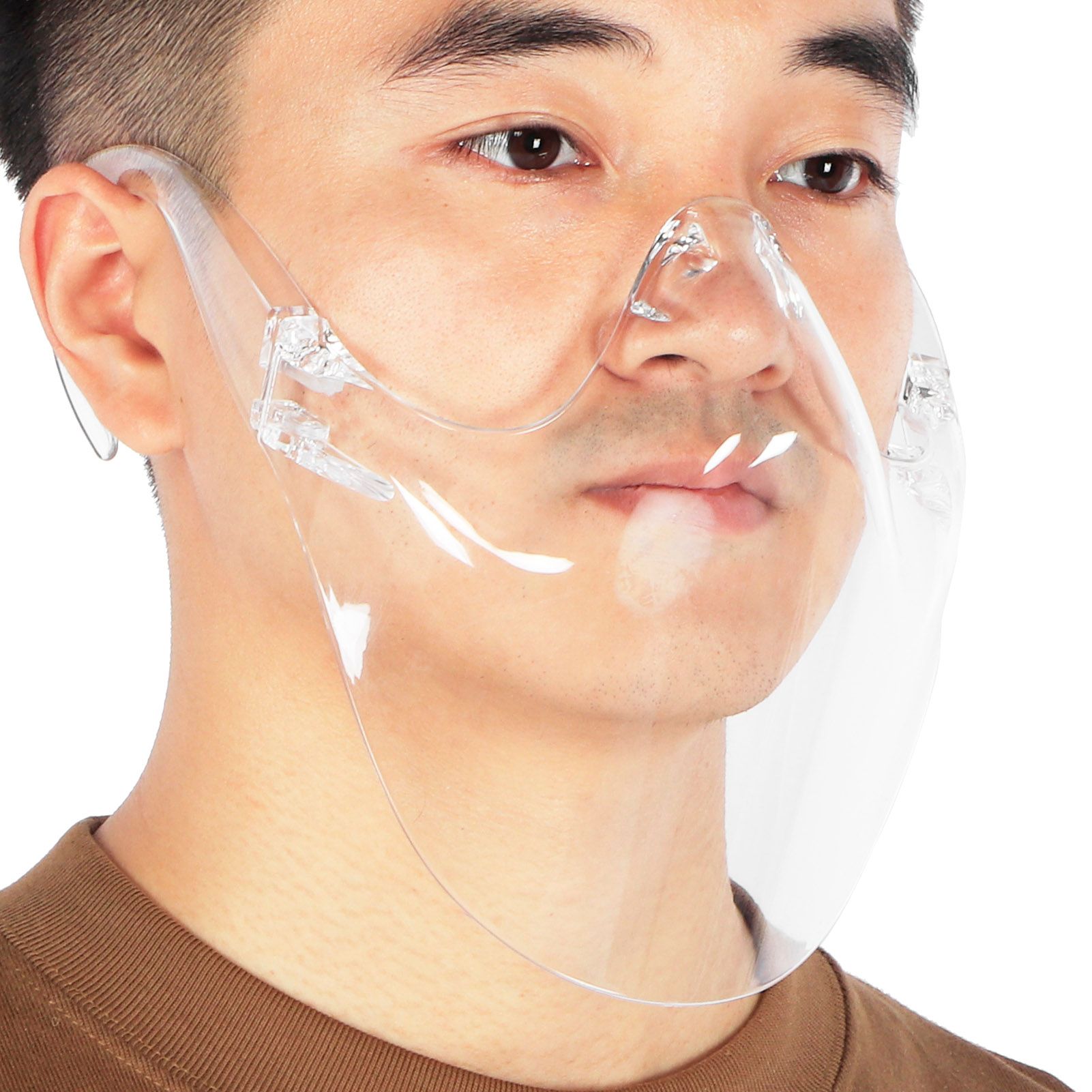 Waterproof Transparent Anti Fogging Protective Face Cover Safety Guard view 8