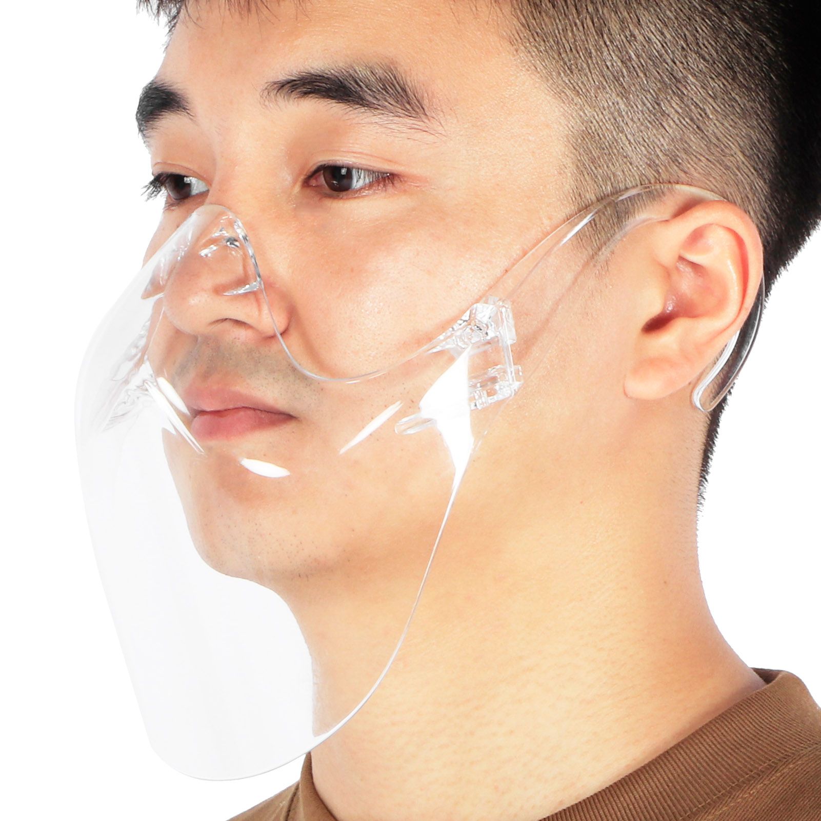 Waterproof Transparent Anti Fogging Protective Face Cover Safety Guard view 9