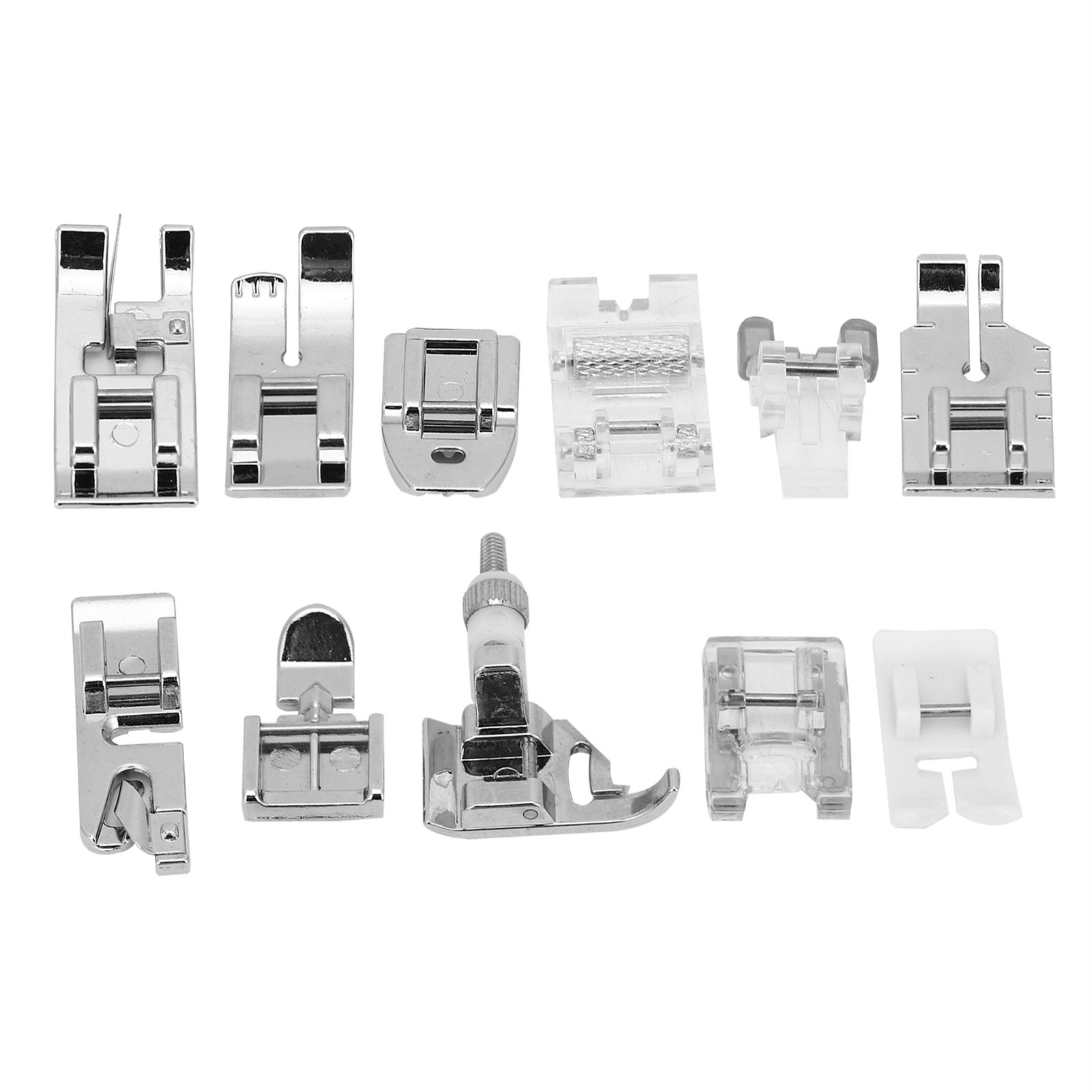 11Pcs/Set Domestic Sewing Machine Presser Feet Set Accessories for view 5