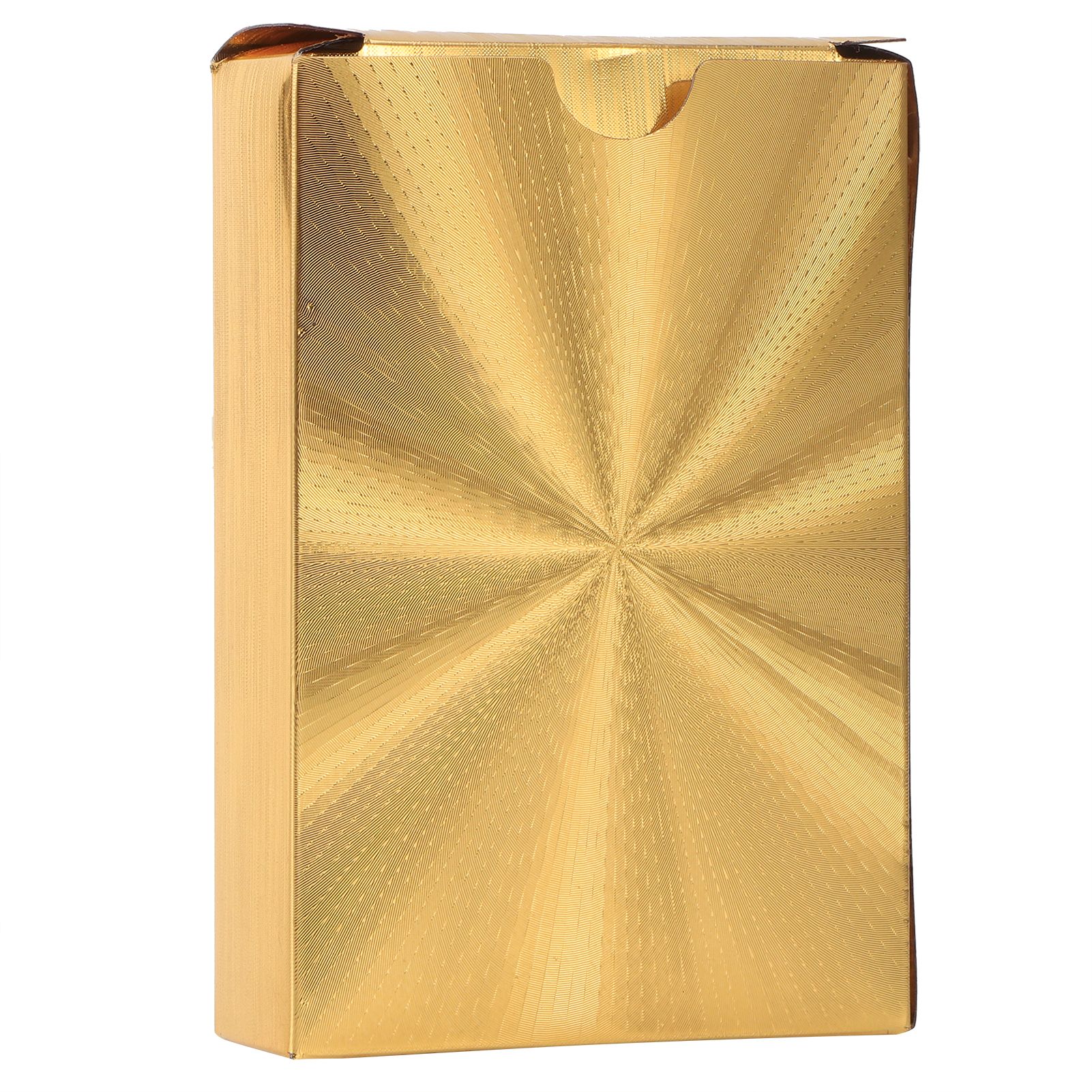 Waterproof Plastic Cards Set with Gold Foil Table Games for Party Beach view 7