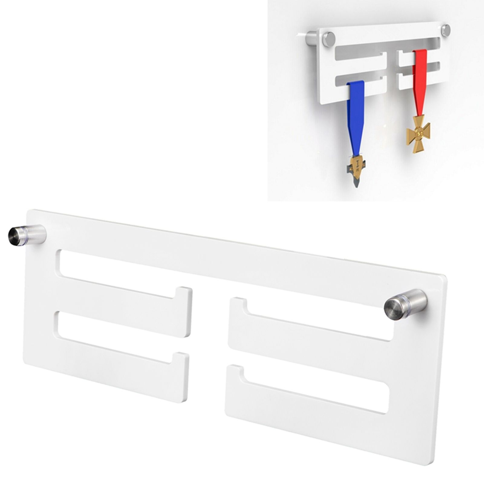 Medal Display Hanger Acrylic Prize Medal Wall Holder Display Rack for Hanging view 9