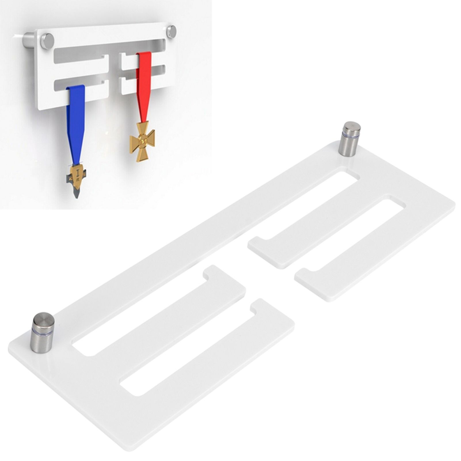 Medal Display Hanger Acrylic Prize Medal Wall Holder Display Rack for Hanging view 10
