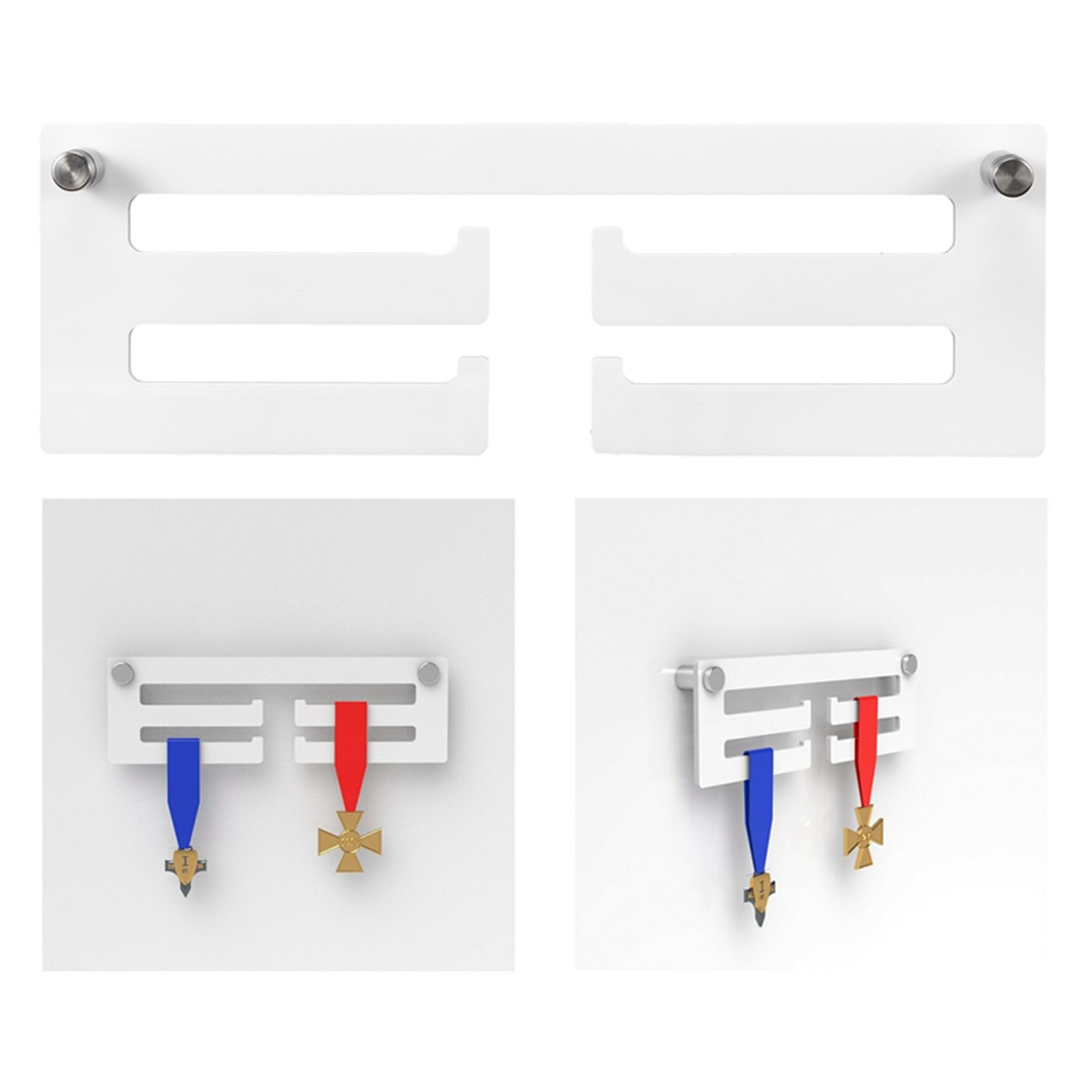 Medal Display Hanger Acrylic Prize Medal Wall Holder Display Rack for Hanging view 11