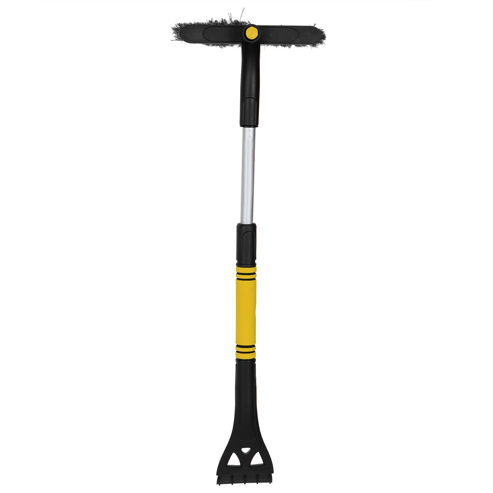 3‑in‑1 Multifunction Extendable Car Vehicle Ice Scraper Snow Brush Shovel view 4