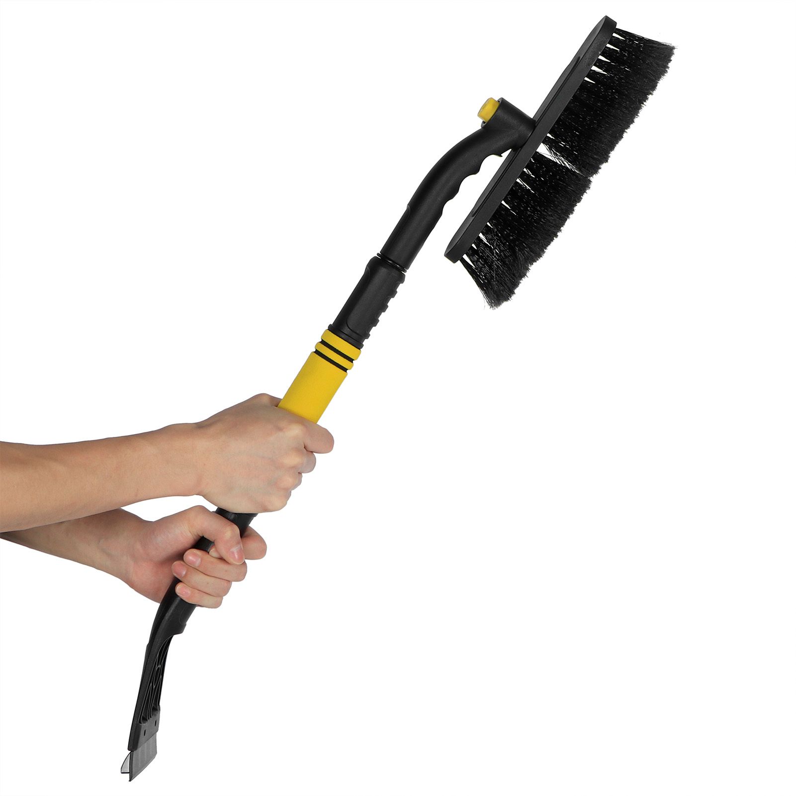 3‑in‑1 Multifunction Extendable Car Vehicle Ice Scraper Snow Brush Shovel view 8