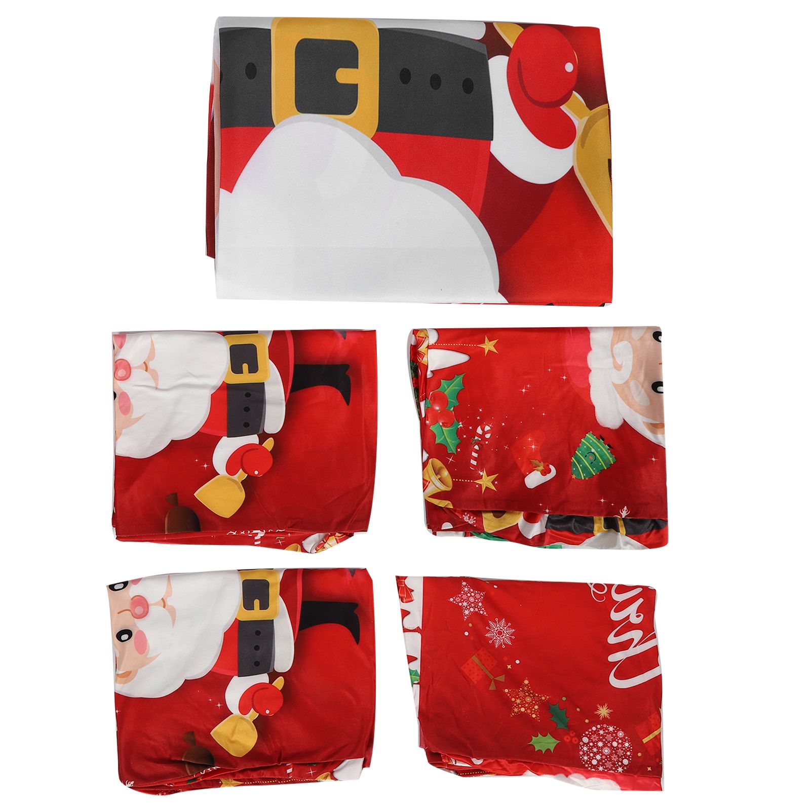 Christmas Tablecloth Chair Covers Set for Home Kitchen Dining Room Festive view 6