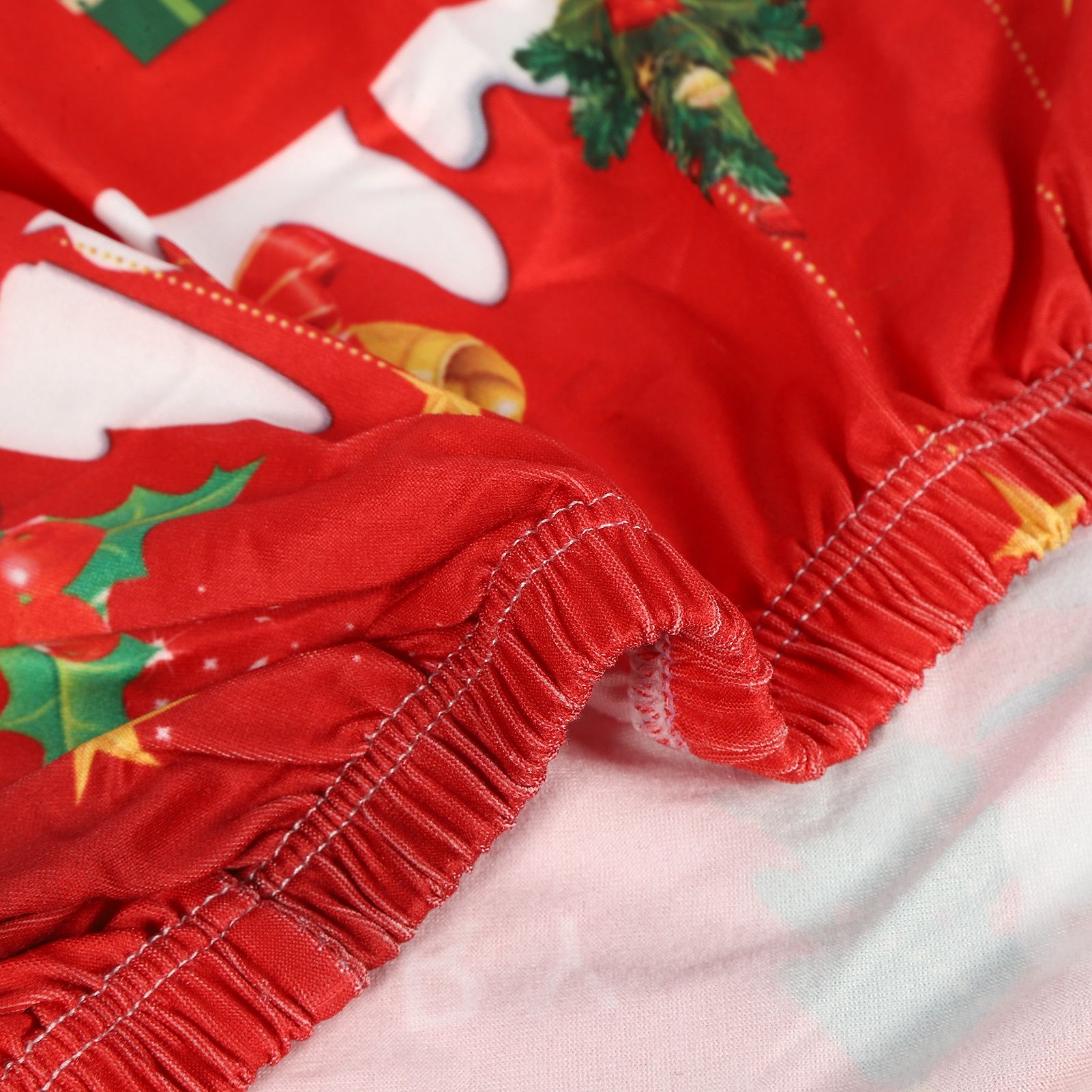 Christmas Tablecloth Chair Covers Set for Home Kitchen Dining Room Festive view 12