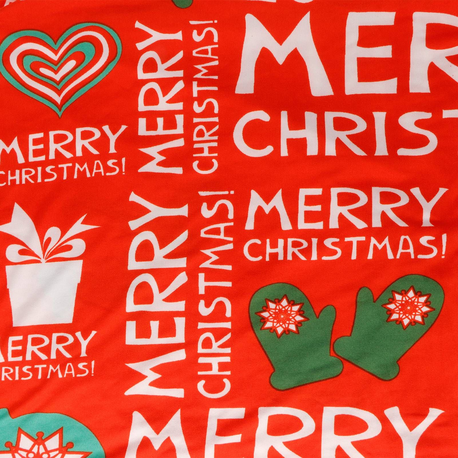 Christmas Chair Cover Dining Chair Protecting Slipcover Elastic Chair Cover view 11