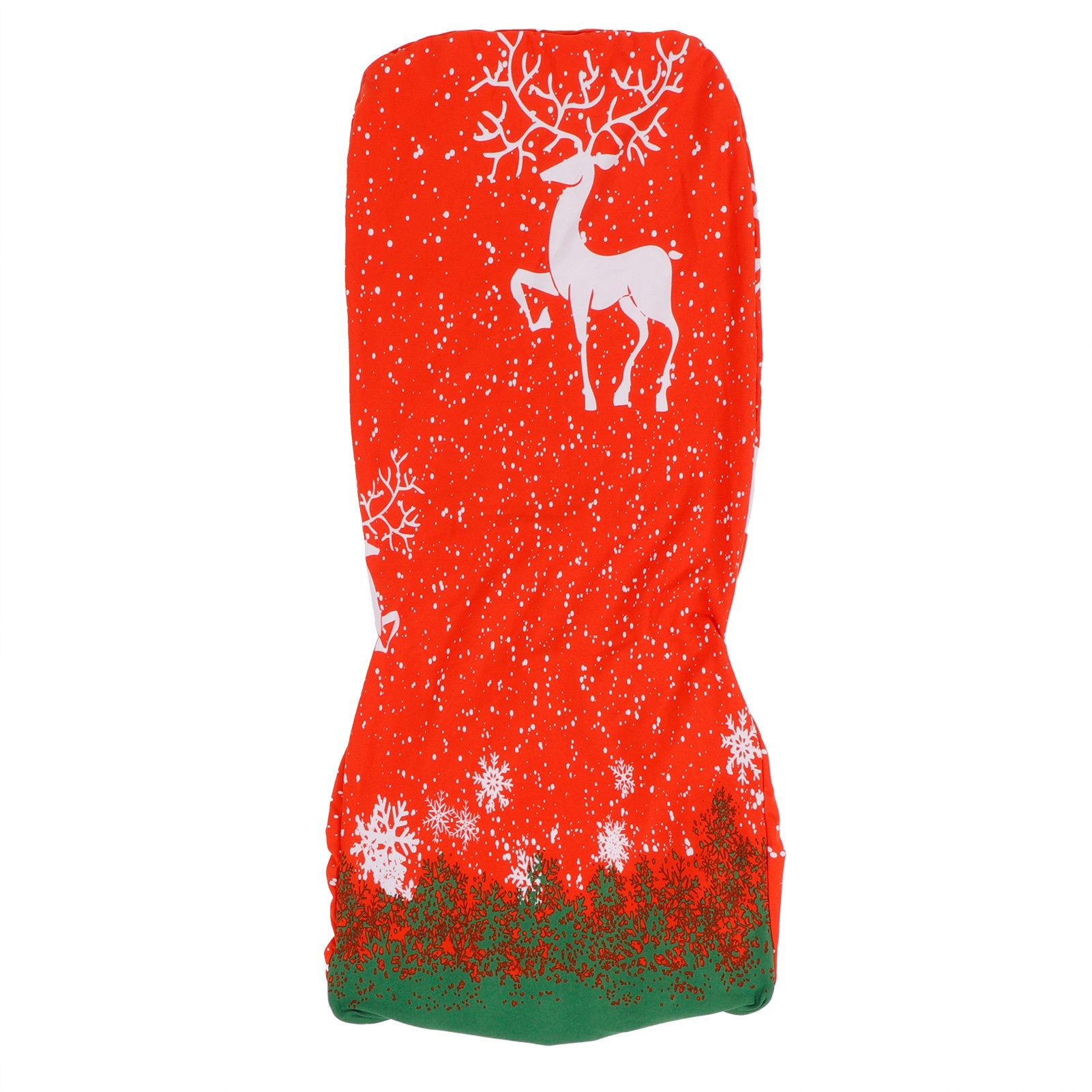 Christmas Chair Cover Dining Chair Protecting Slipcover Elastic Chair Cover view 5