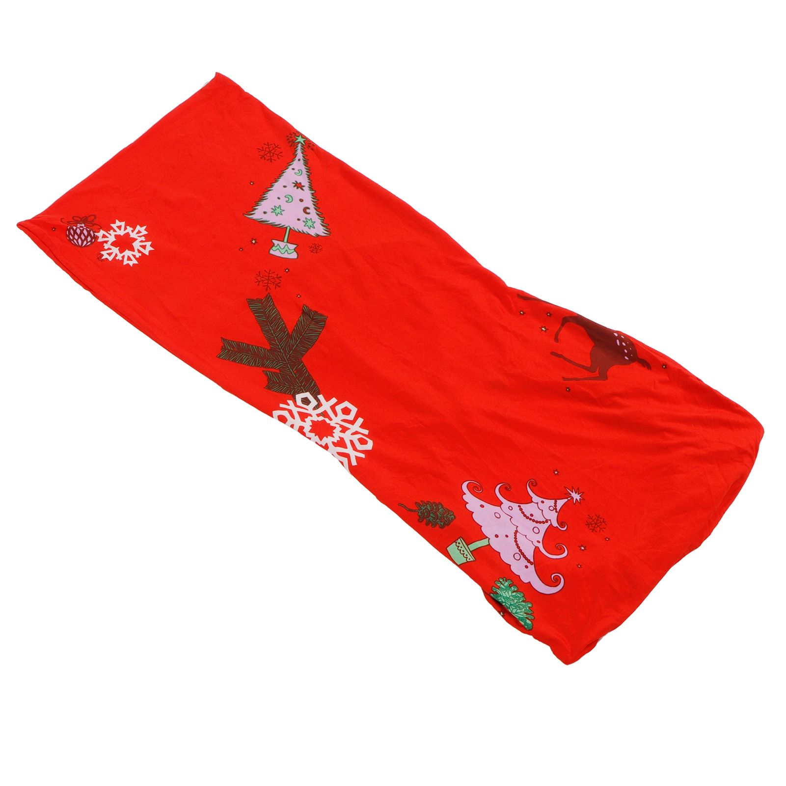 Christmas Chair Cover Dining Chair Protecting Slipcover Elastic Chair Cover view 6