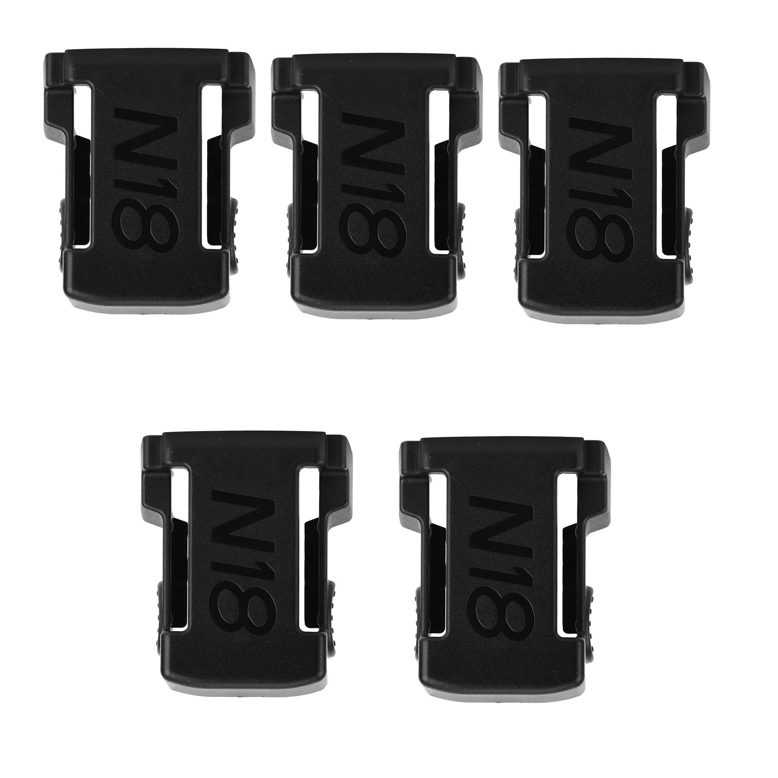 5Pcs Battery Mount Holder Stand Rack Battery Accessories Fit for Milwaukee m18 view 4