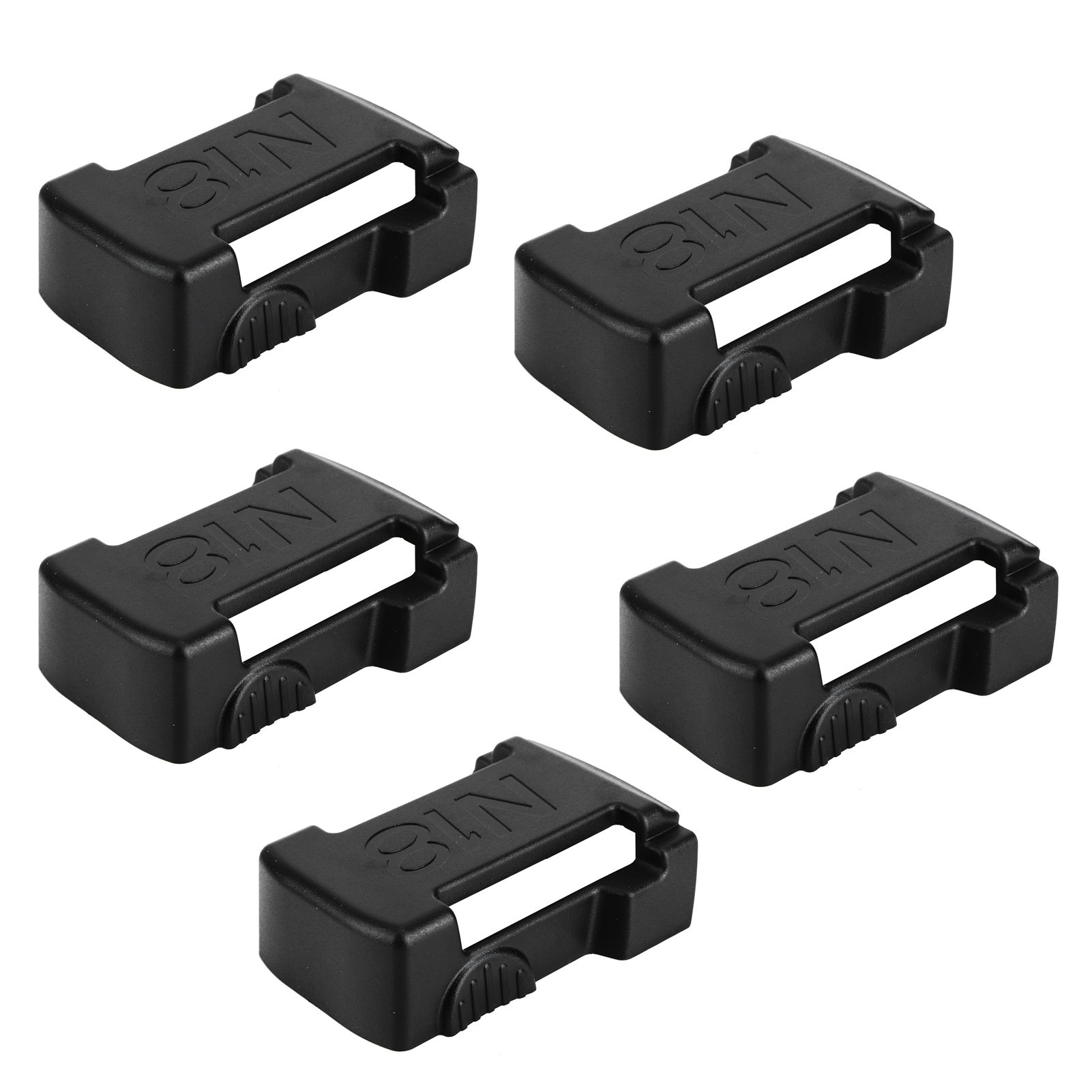 5Pcs Battery Mount Holder Stand Rack Battery Accessories Fit for Milwaukee m18 view 5