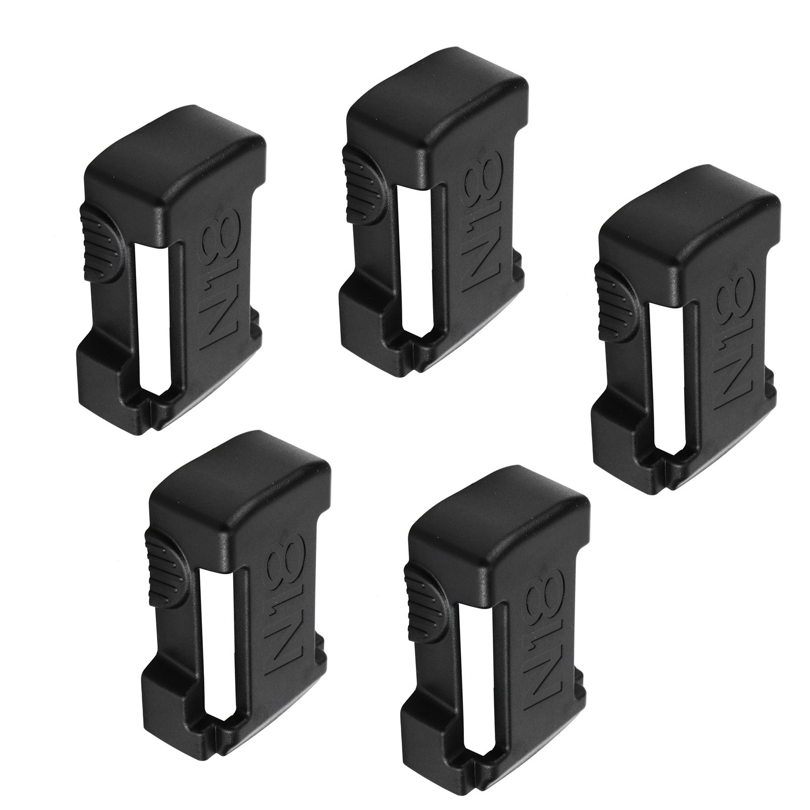 5Pcs Battery Mount Holder Stand Rack Battery Accessories Fit for Milwaukee m18 view 7