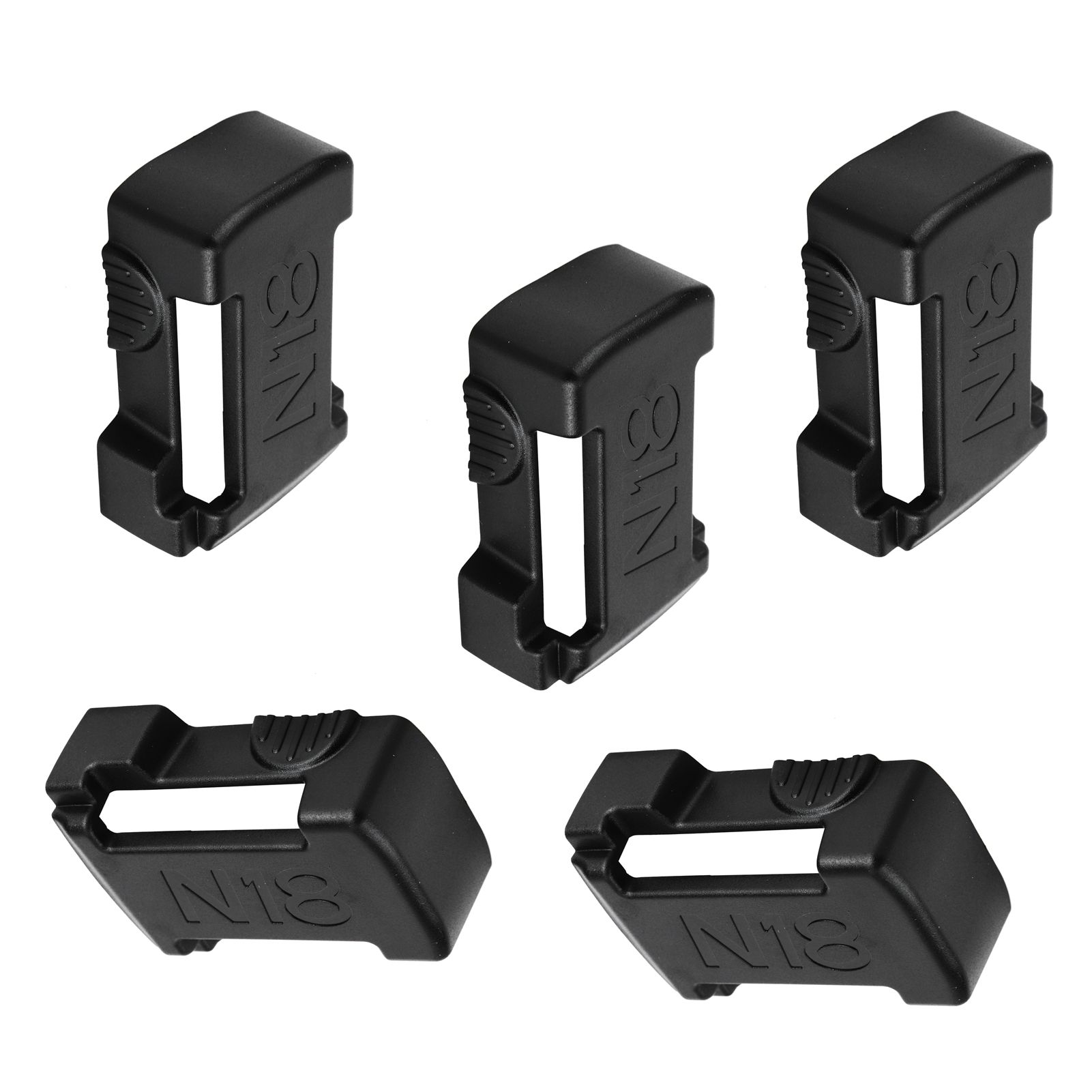 5Pcs Battery Mount Holder Stand Rack Battery Accessories Fit for Milwaukee m18 view 8