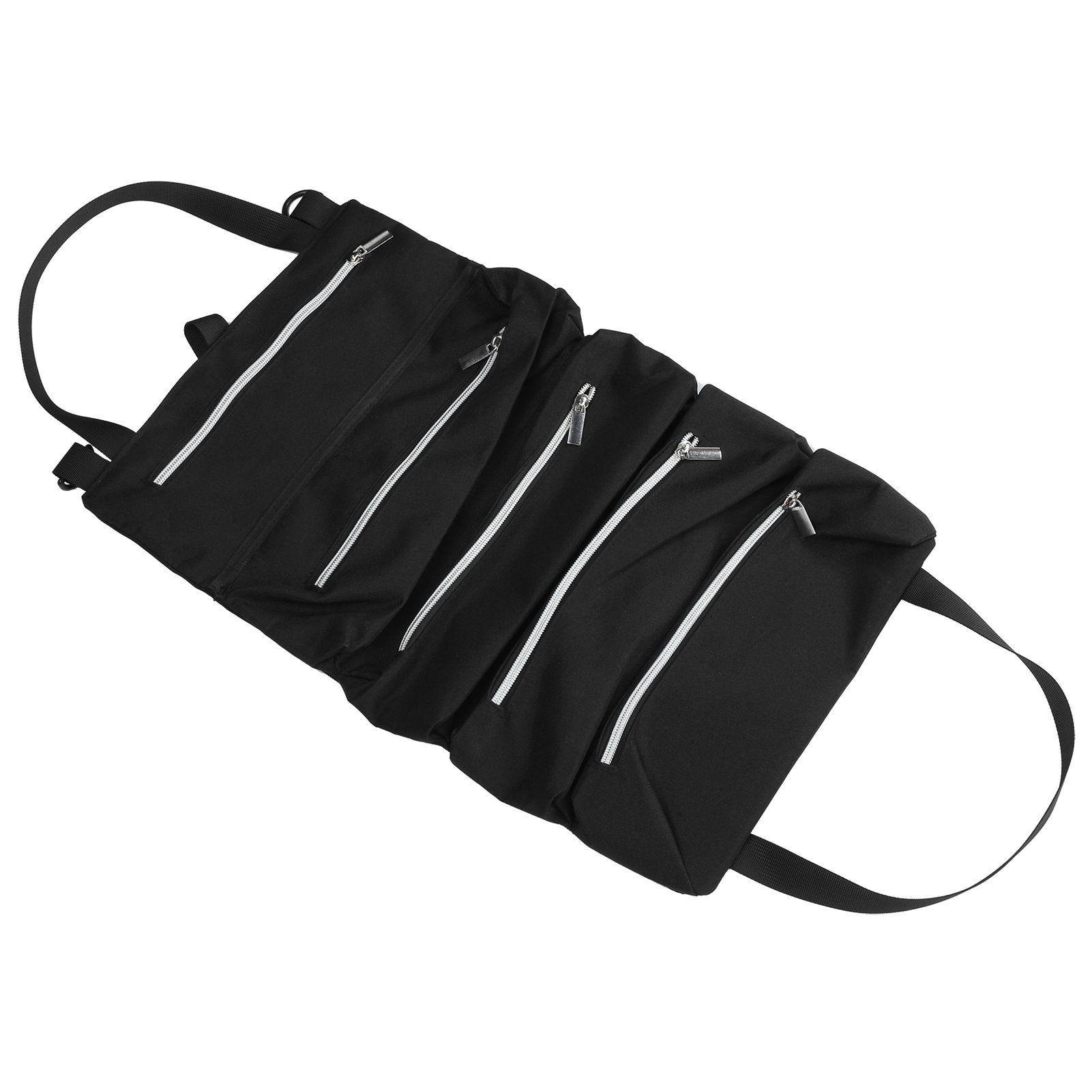 MultiPurpose Tool Roll Up Bag Tool Organizer Pouch Hanging Zipper Carrier Tote view 4