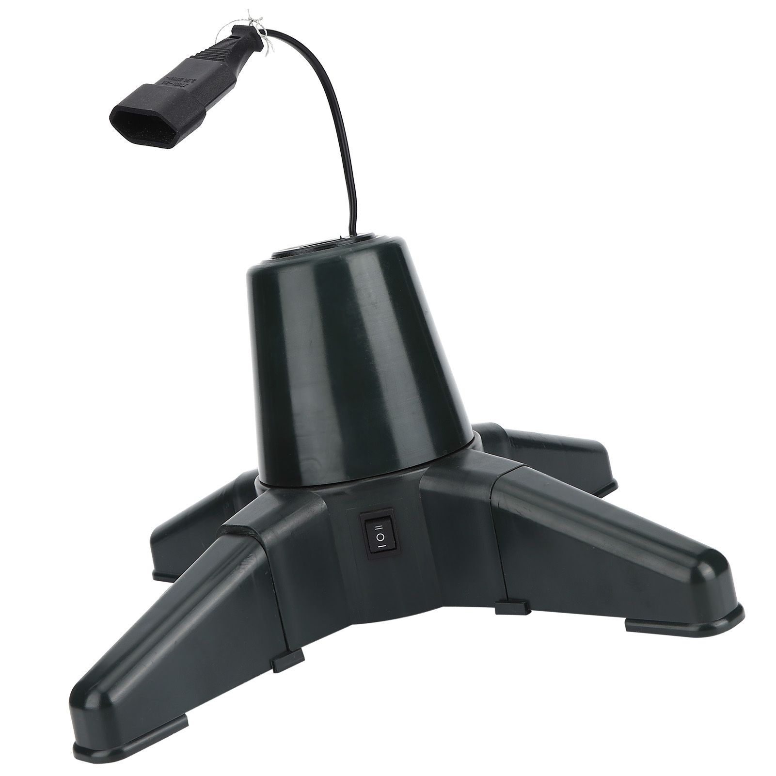 Christmas Tree Stand Electric 360 Degree Rotating Base Tree Support Shelf view 6