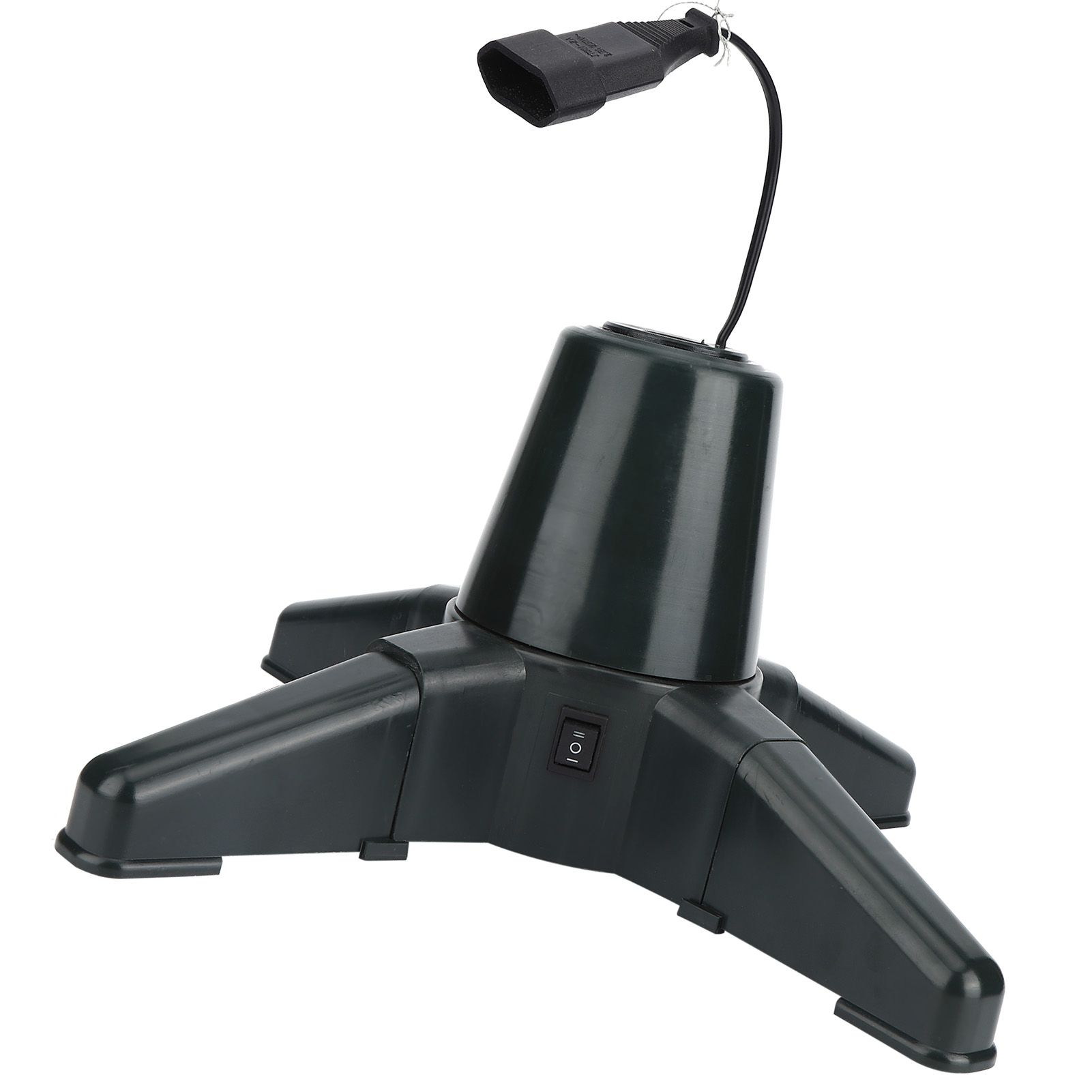 Christmas Tree Stand Electric 360 Degree Rotating Base Tree Support Shelf view 7