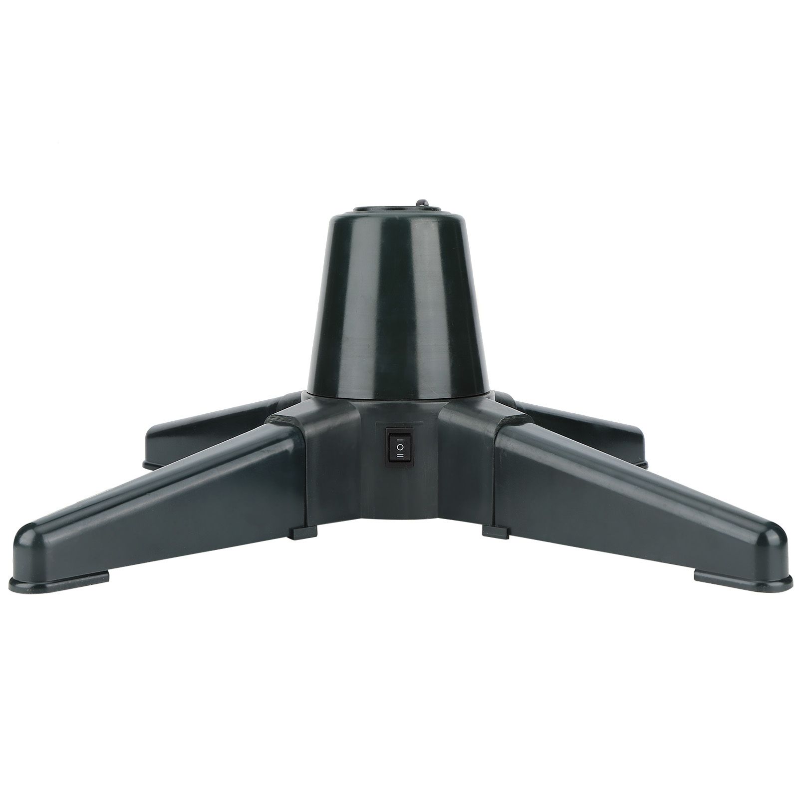 Christmas Tree Stand Electric 360 Degree Rotating Base Tree Support Shelf view 2