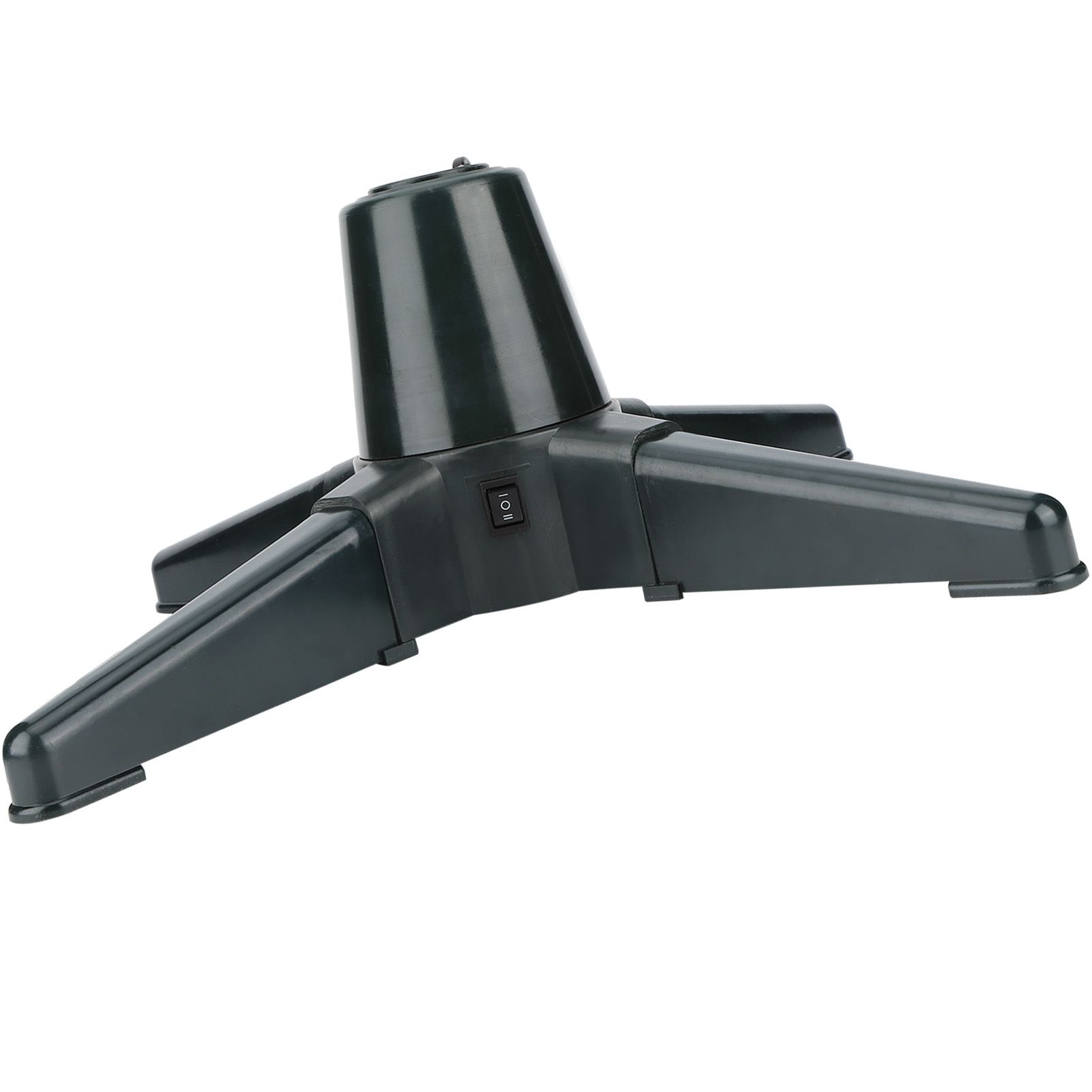 Christmas Tree Stand Electric 360 Degree Rotating Base Tree Support Shelf view 7