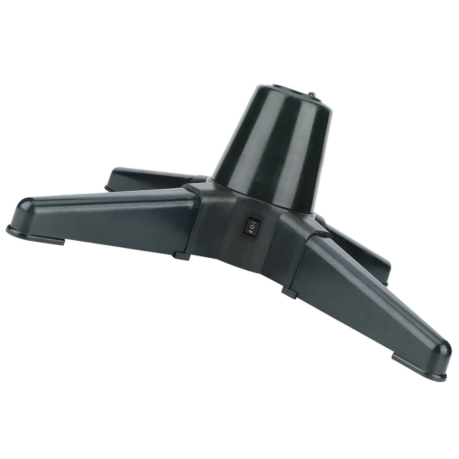 Christmas Tree Stand Electric 360 Degree Rotating Base Tree Support Shelf view 8