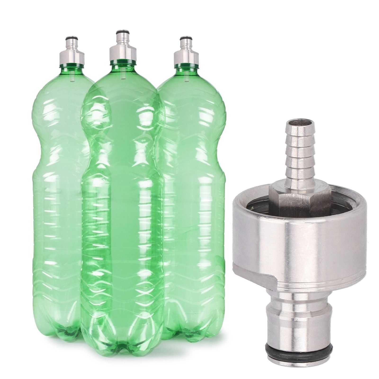 Carbonation Cap with O Ring Stainless Steel Carbonate Cover Home Beer Brewing view 10